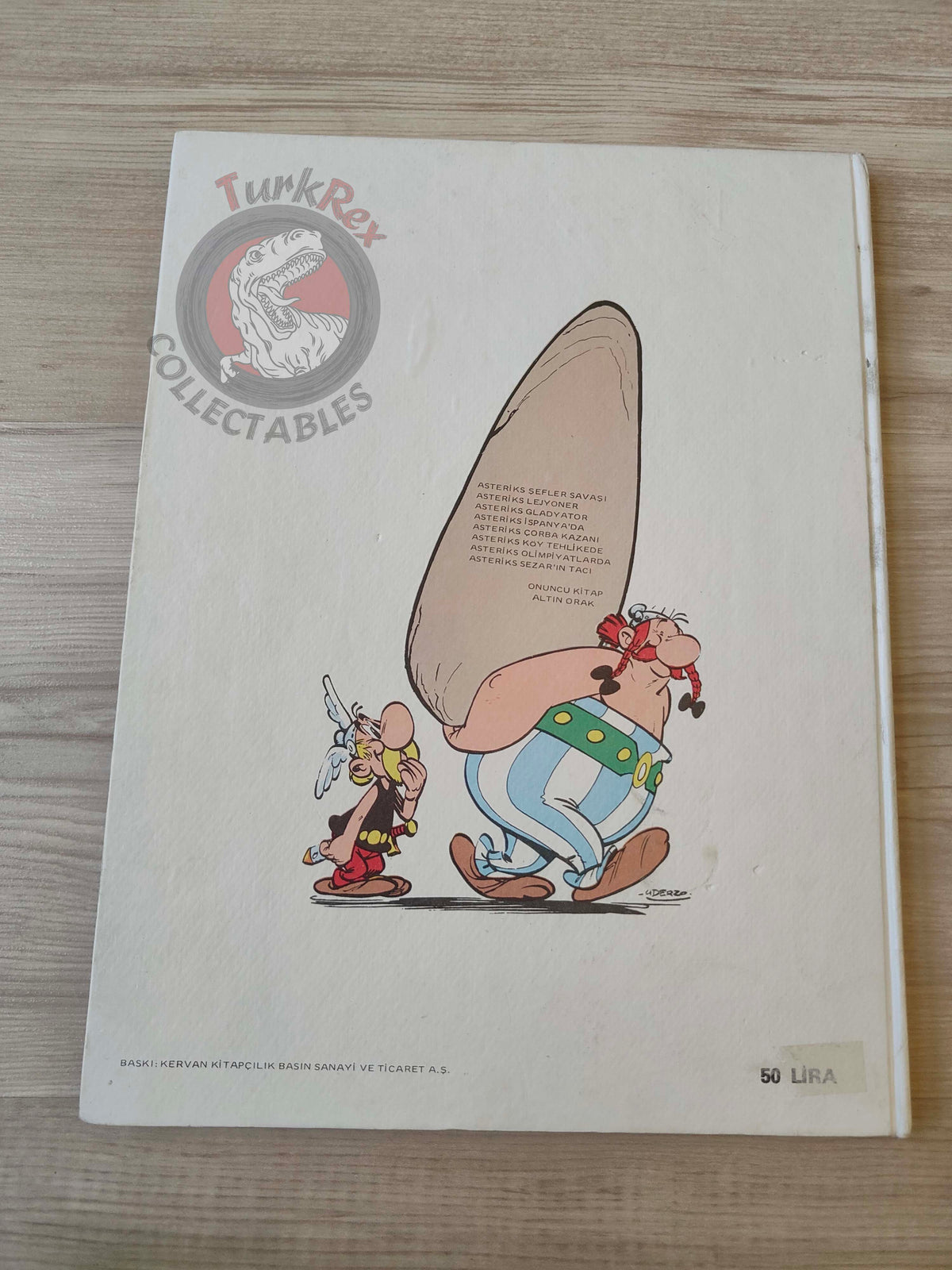 Asterix – Asterix and the Laurel Wreath 1977 Turkish Edition Comic Turkey