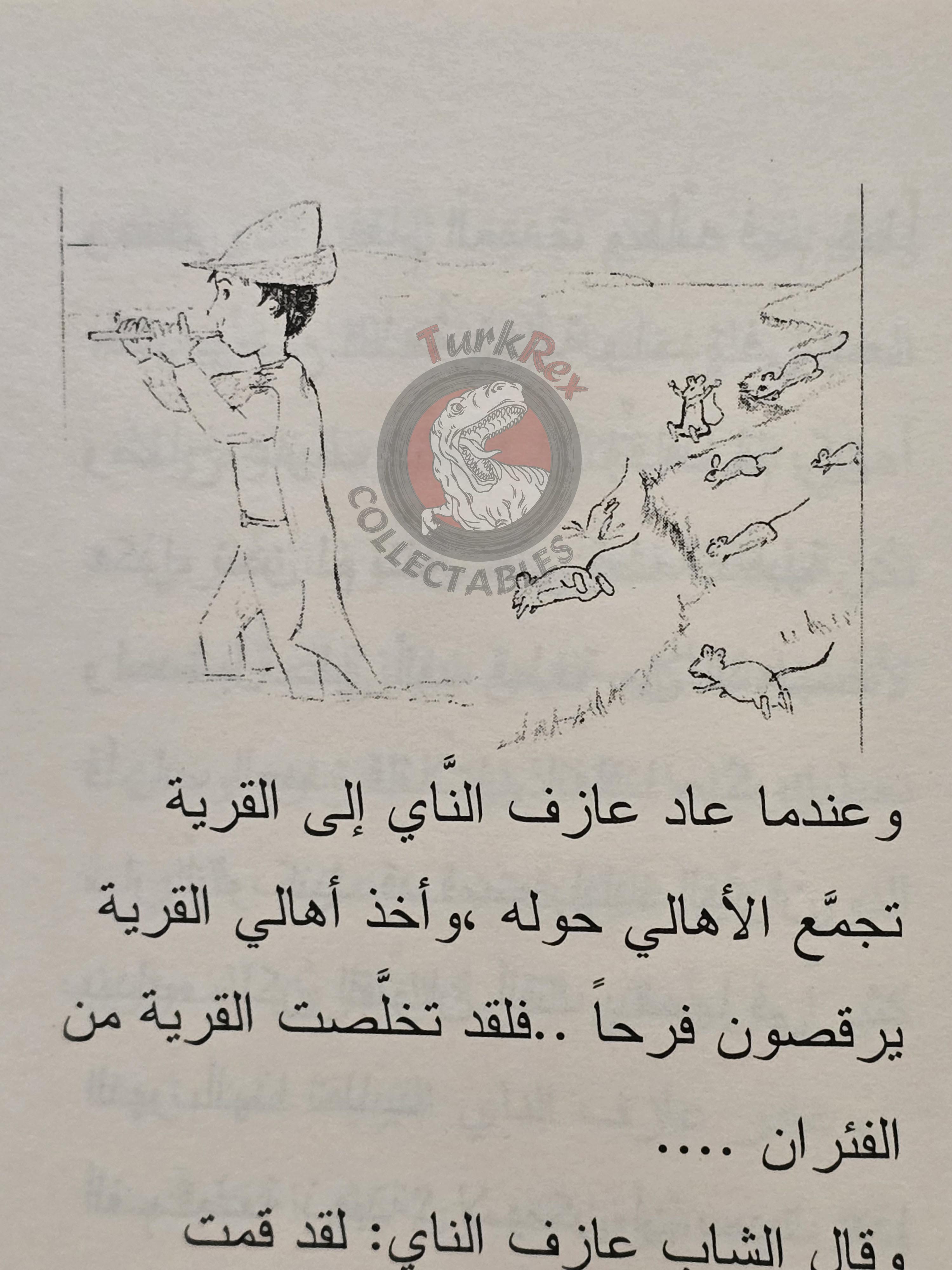 Grimm Brothers – Pied Piper of Hamelin 2006 Arabic Book Turkey Illustrated