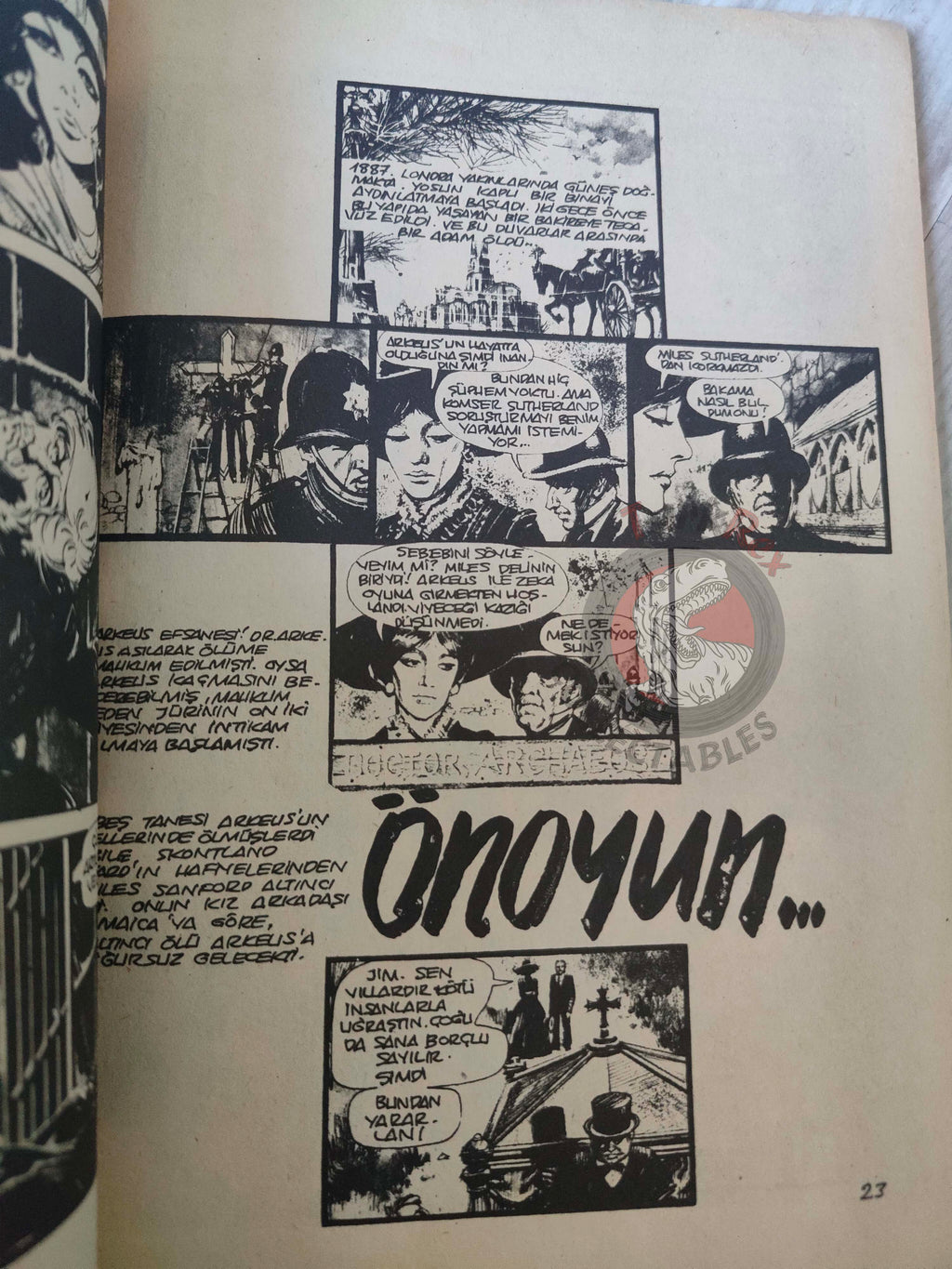 Korku June 1975 Turkish Comic Turkey Vampirella #38 Warren Creepy Eerie