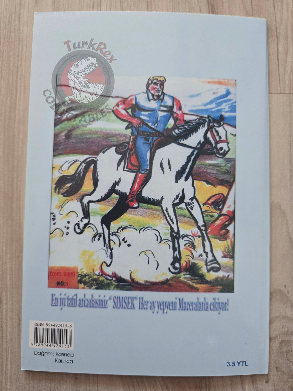 Şimşek #1 Western Comic Turkish Turkey by  İsmail Öztürk