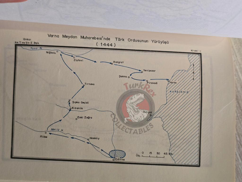 The Battles of Varna and Second Kosovo 1986 Turkish Book Military Ottoman Empire Maps Murad II