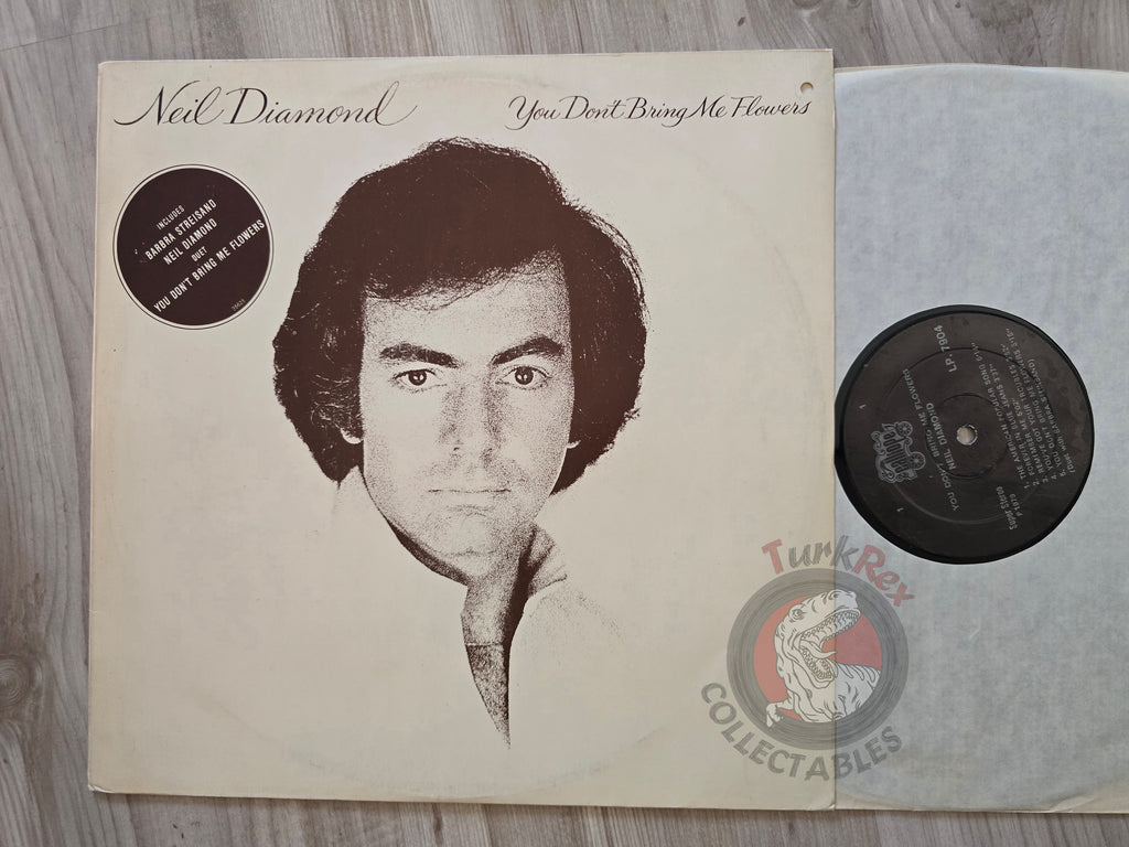 Neil Diamond – You Don't Bring Me Flowers Turkish Pressing Vinyl Turkey Edition