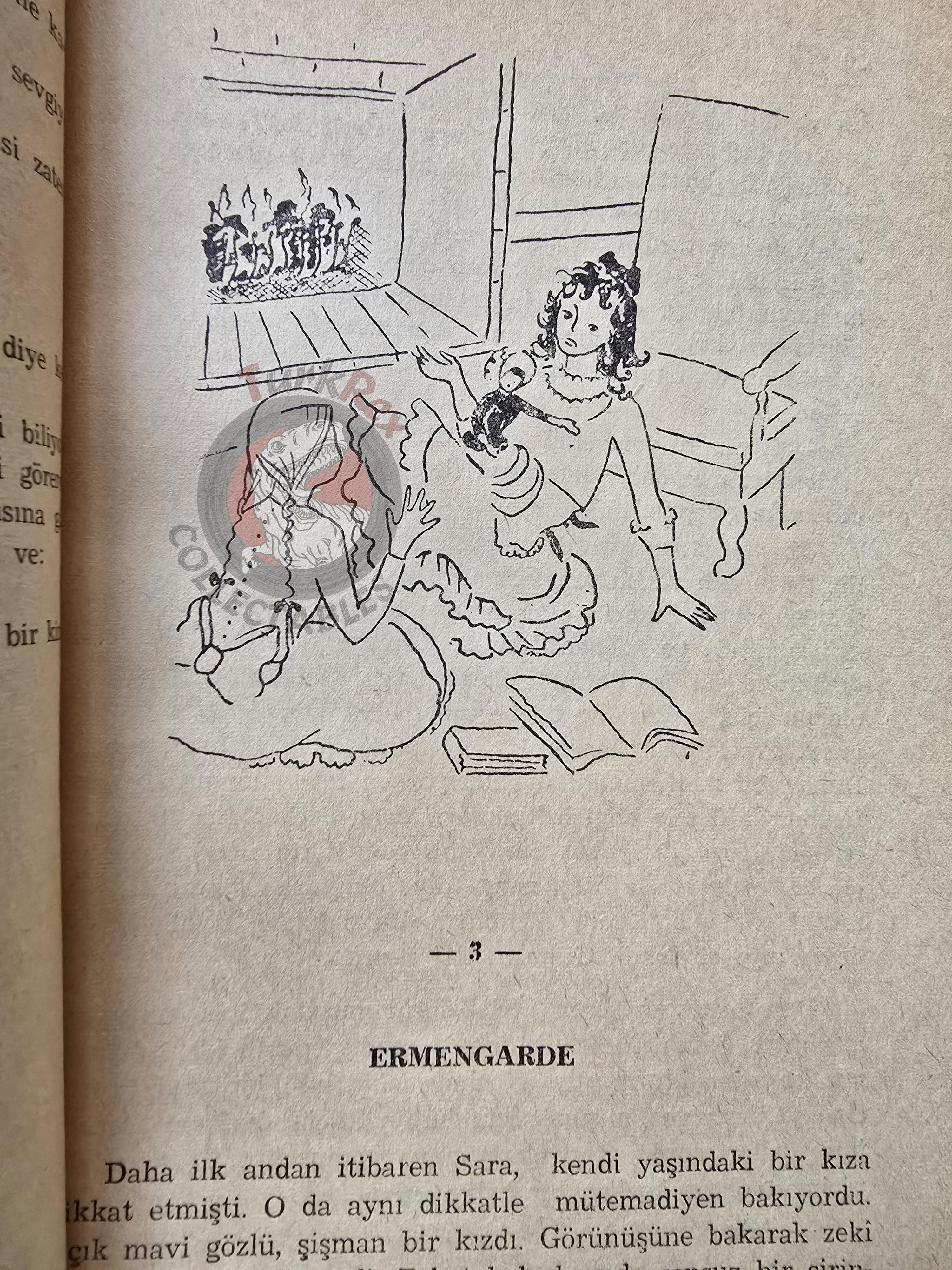 Frances H. Burnett – A Little Princess 1960 Turkish Book Turkey Illustrated