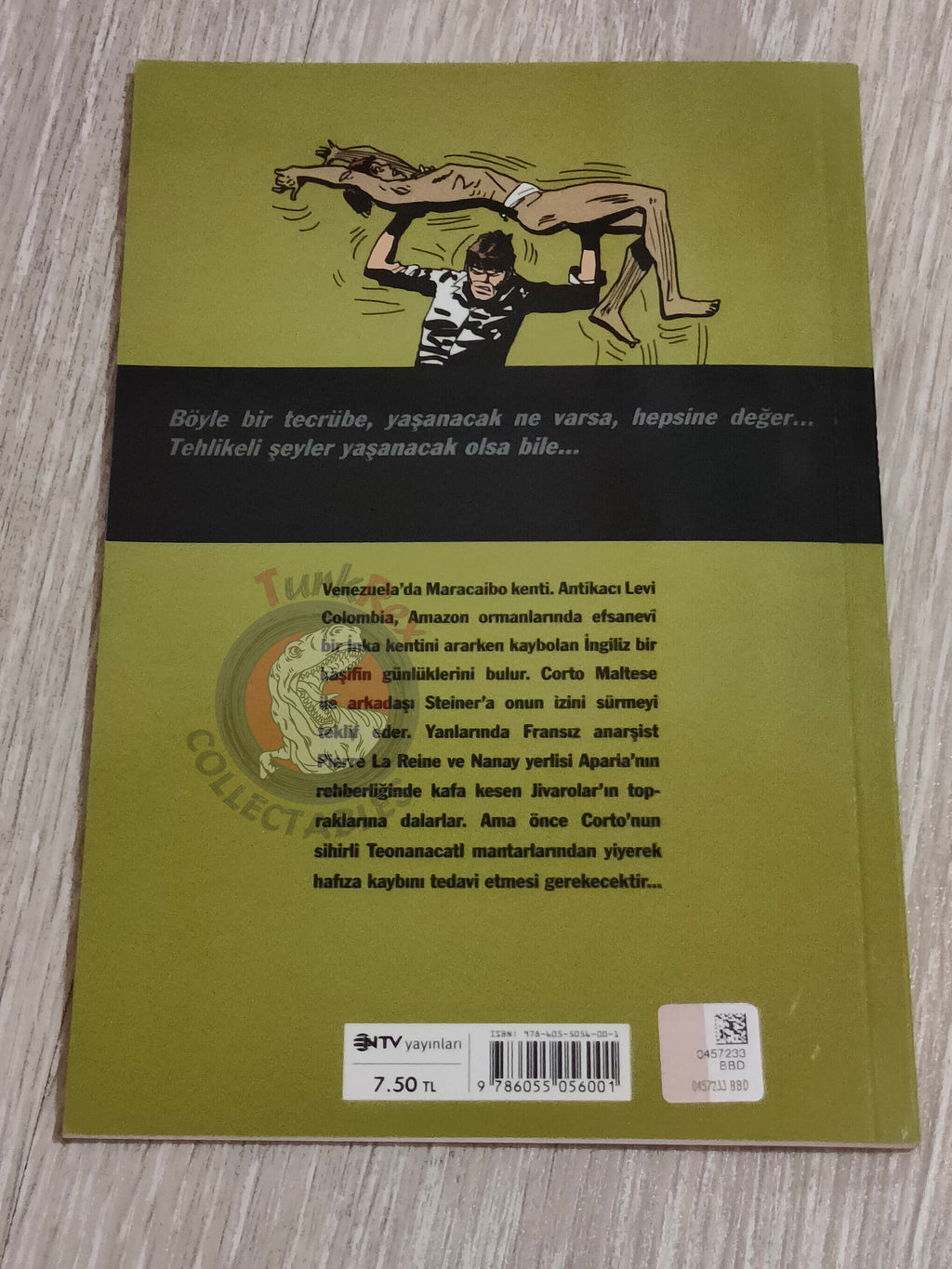 Corto Maltese –  Têtes et Champignons Turkish Comic Turkey