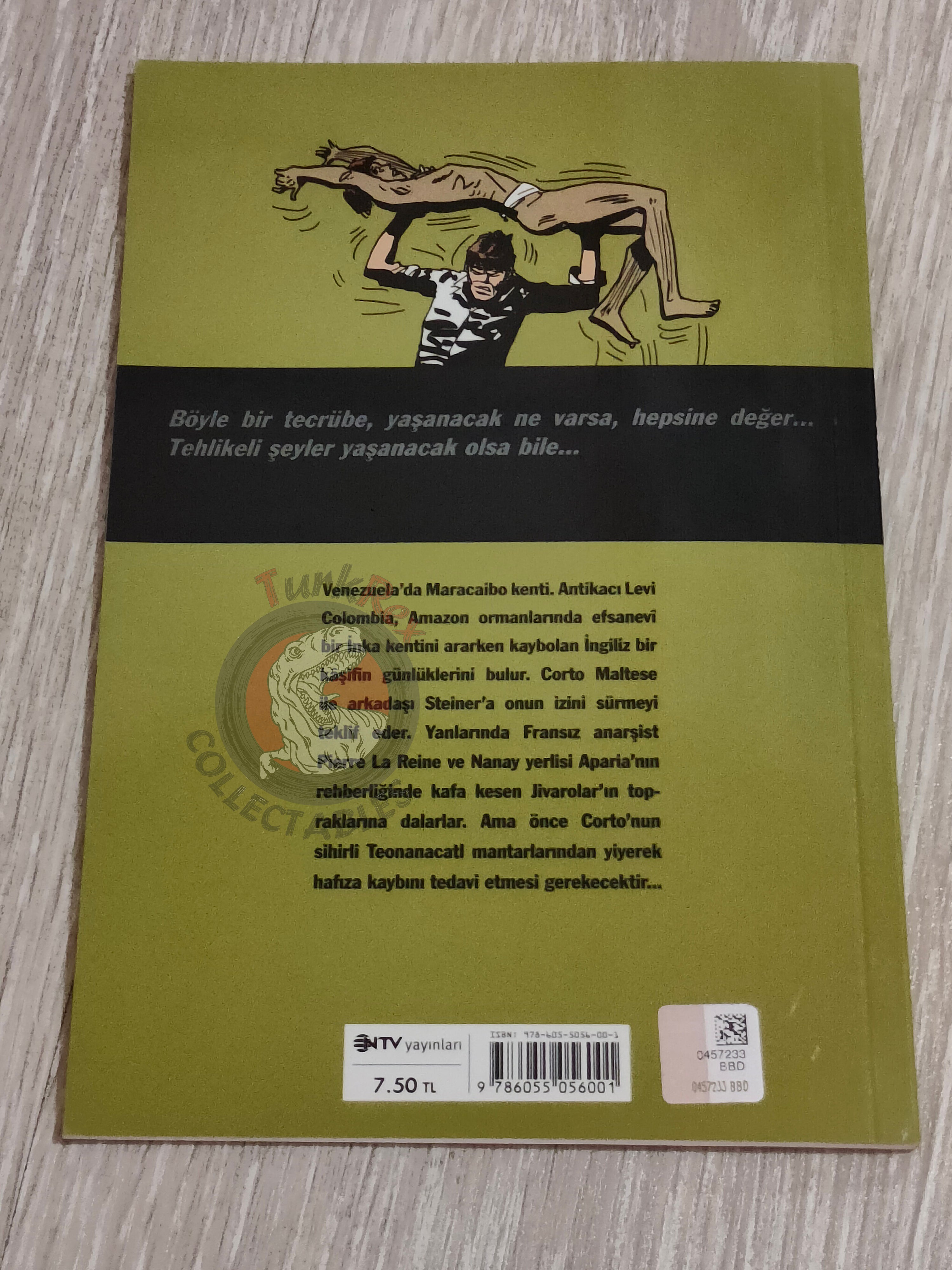 Corto Maltese –  Têtes et Champignons Turkish Comic Turkey