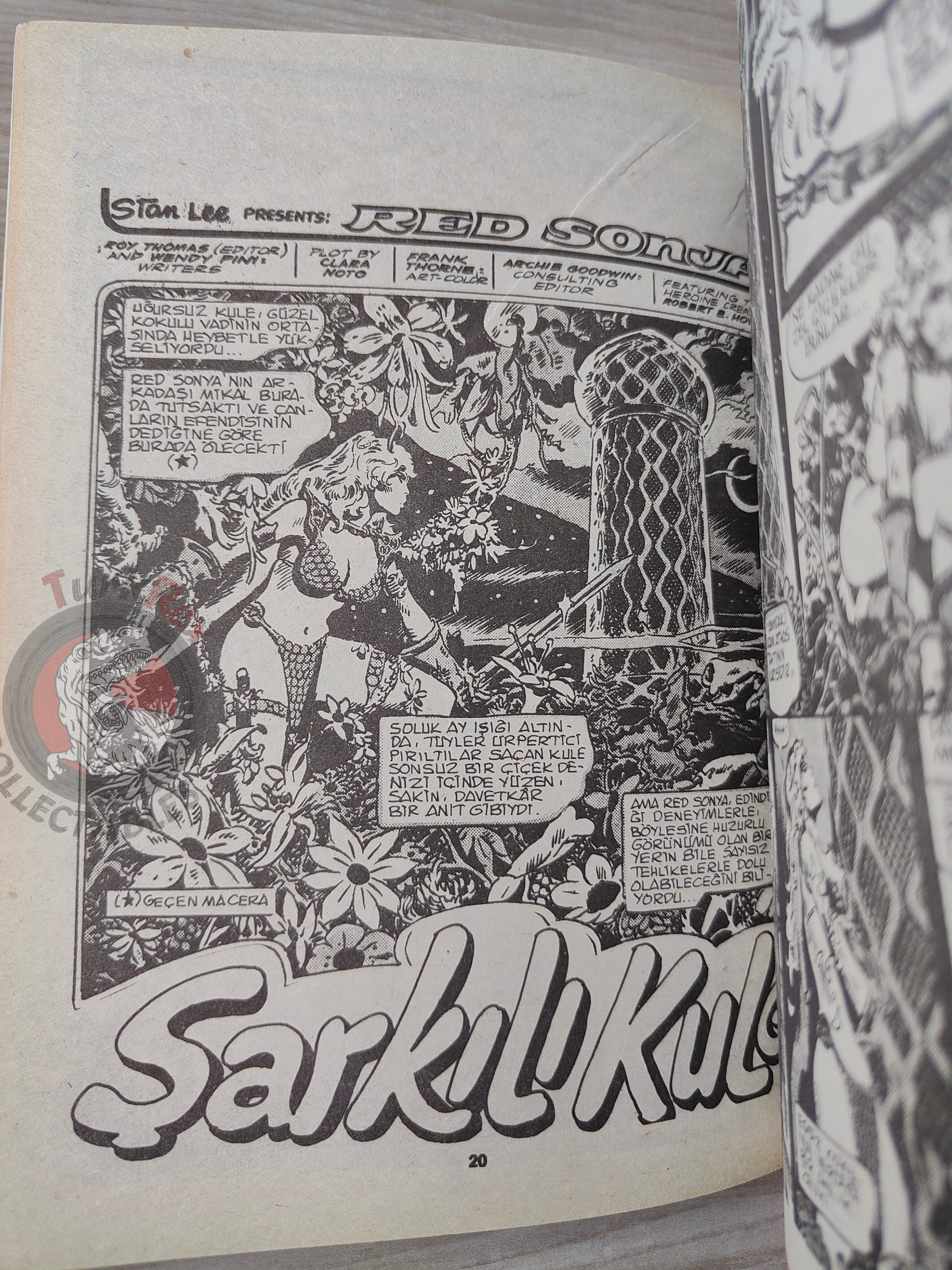 Conan ve Barbarlar #6 1994 Red Sonja & King Kull Turkish Comic Turkey