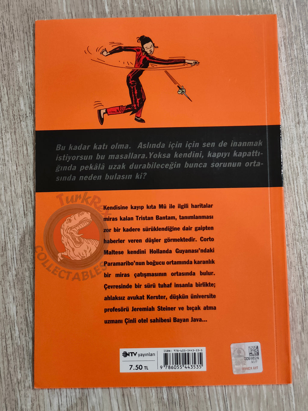 Corto Maltese – Le Secret de Tristan Bantam Turkish Comic Turkey