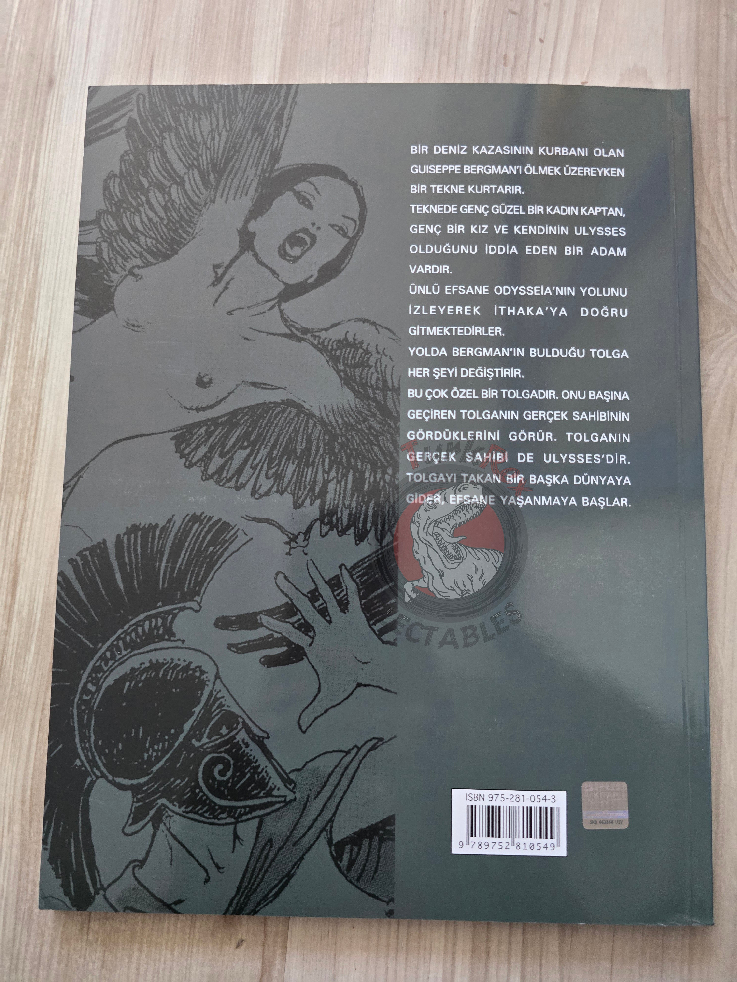Manara Giuseppe Bergman #9 2007 Turkish Comic Turkey  L’Odyssée de