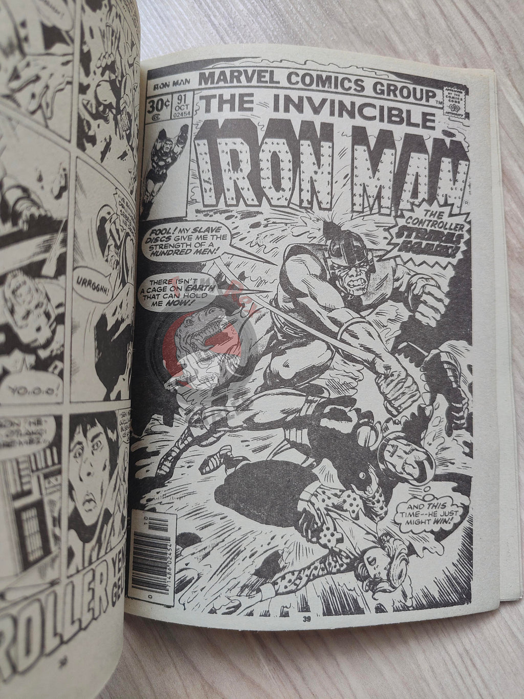 Iron Man #6 Demir Adam 1989 Turkish Comic Turkey #89 #90 #91 #92