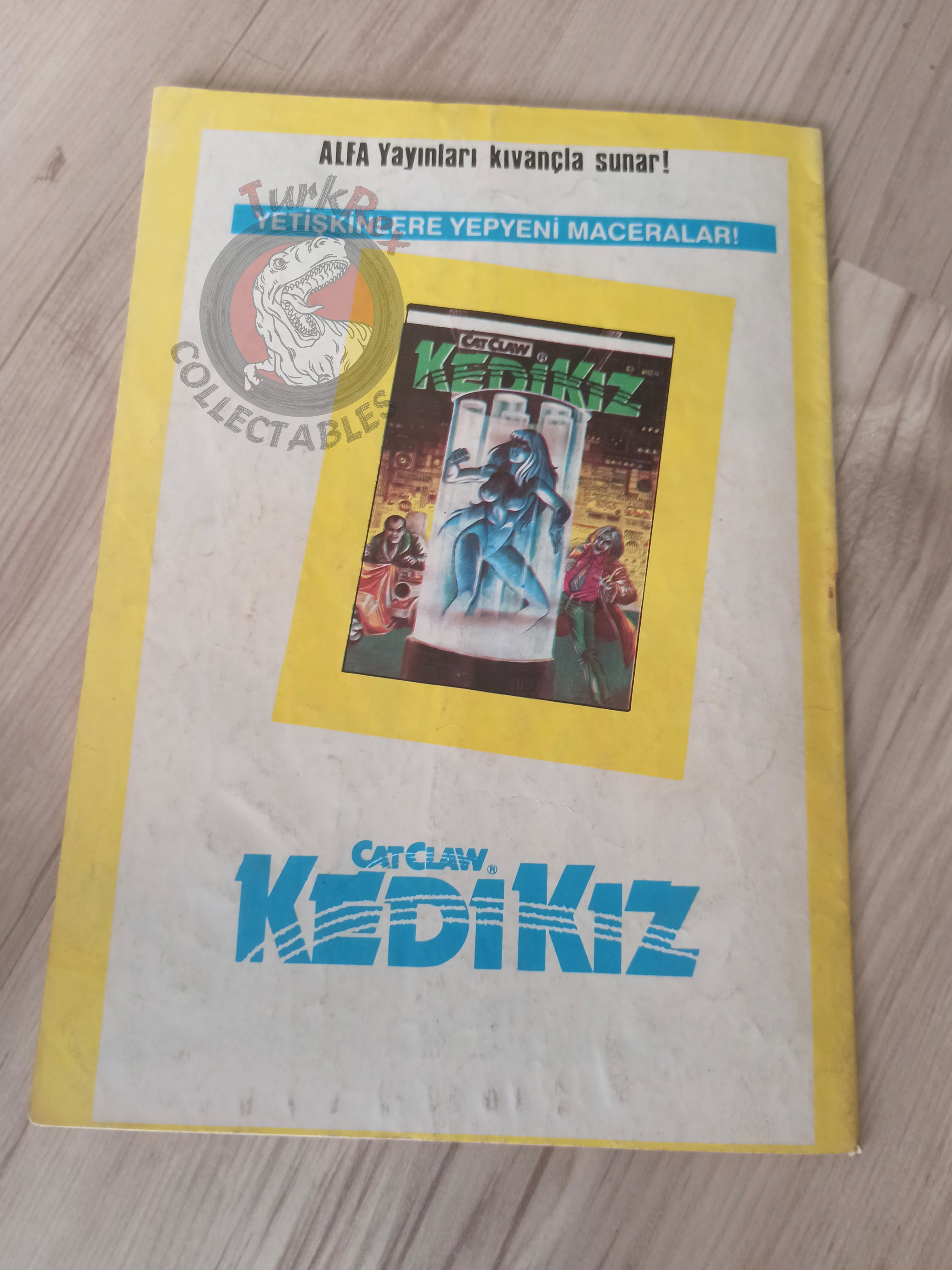 The Punisher #11 1992 Turkish Comic Turkey #4 #5 1986 series Magazine #7