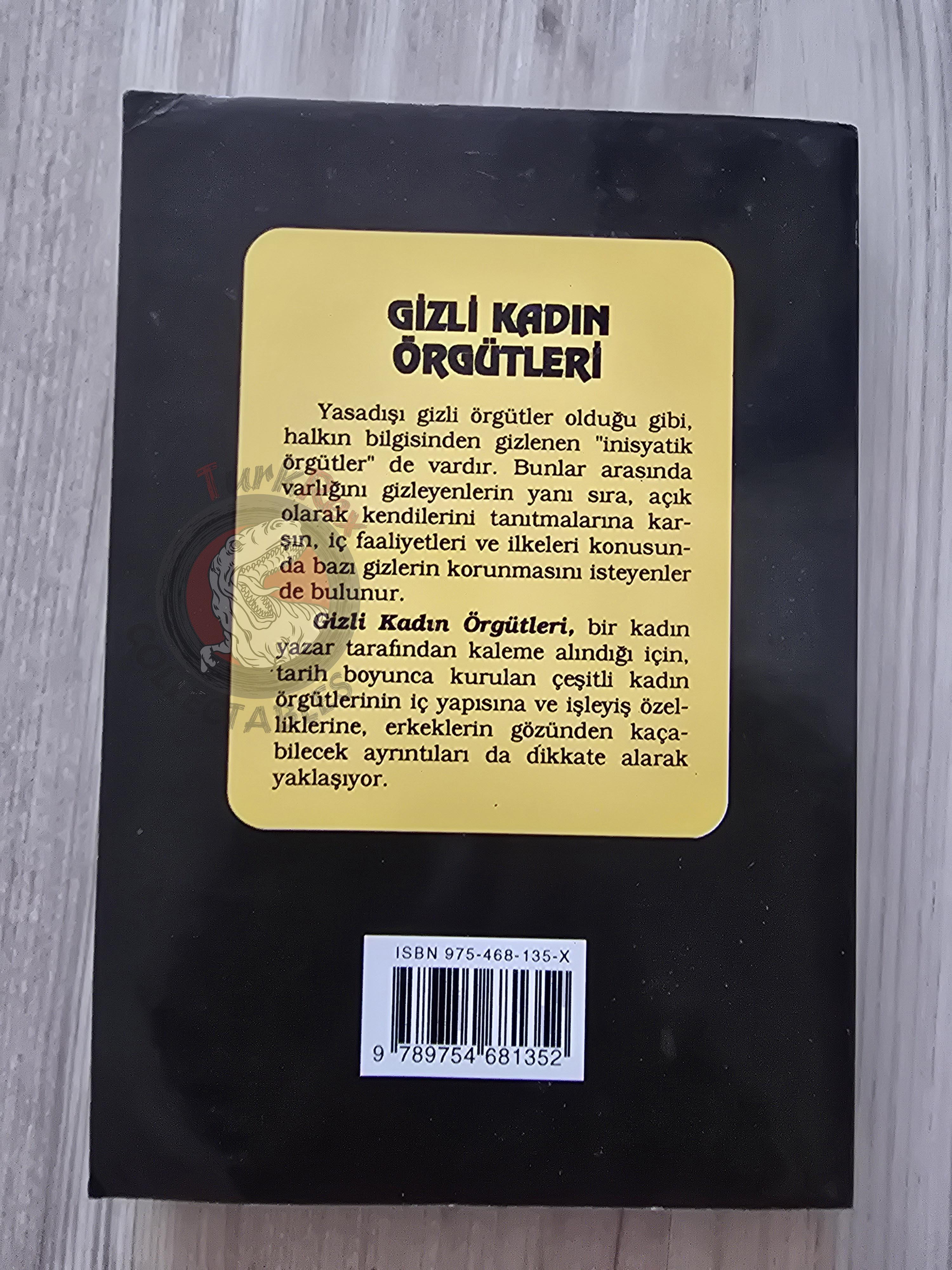 Marianne Monastier – Secret Female Societies 1996 Turkish Book Turkey Illustrated