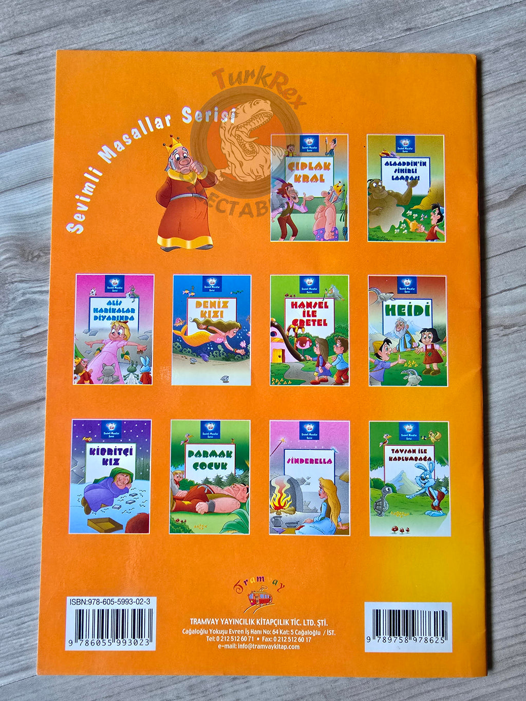 Hans Christian Andersen –  The Emperor's New Clothes 2011 Turkish Book Turkey Illustrated