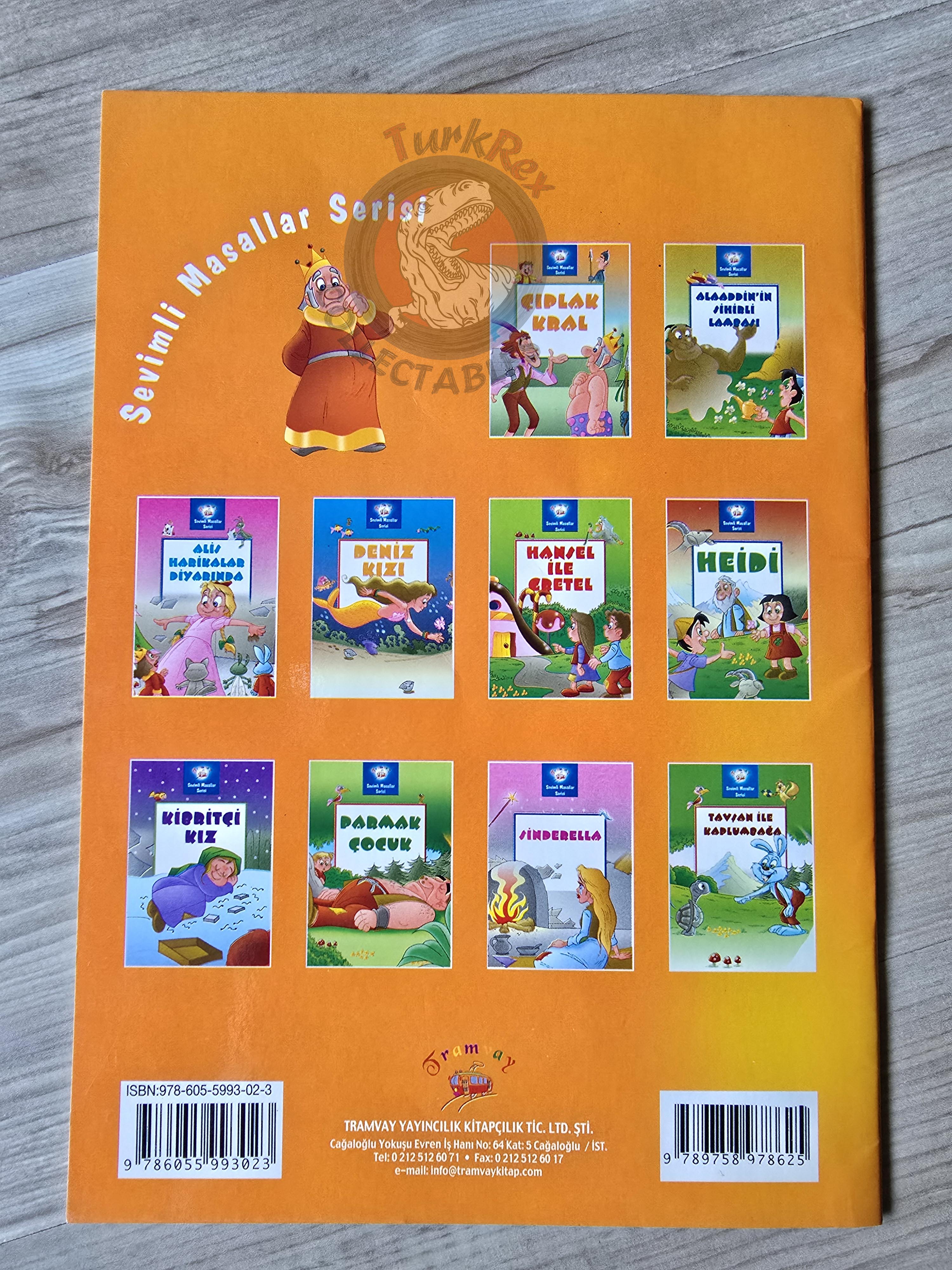 Hans Christian Andersen –  The Emperor's New Clothes 2011 Turkish Book Turkey Illustrated