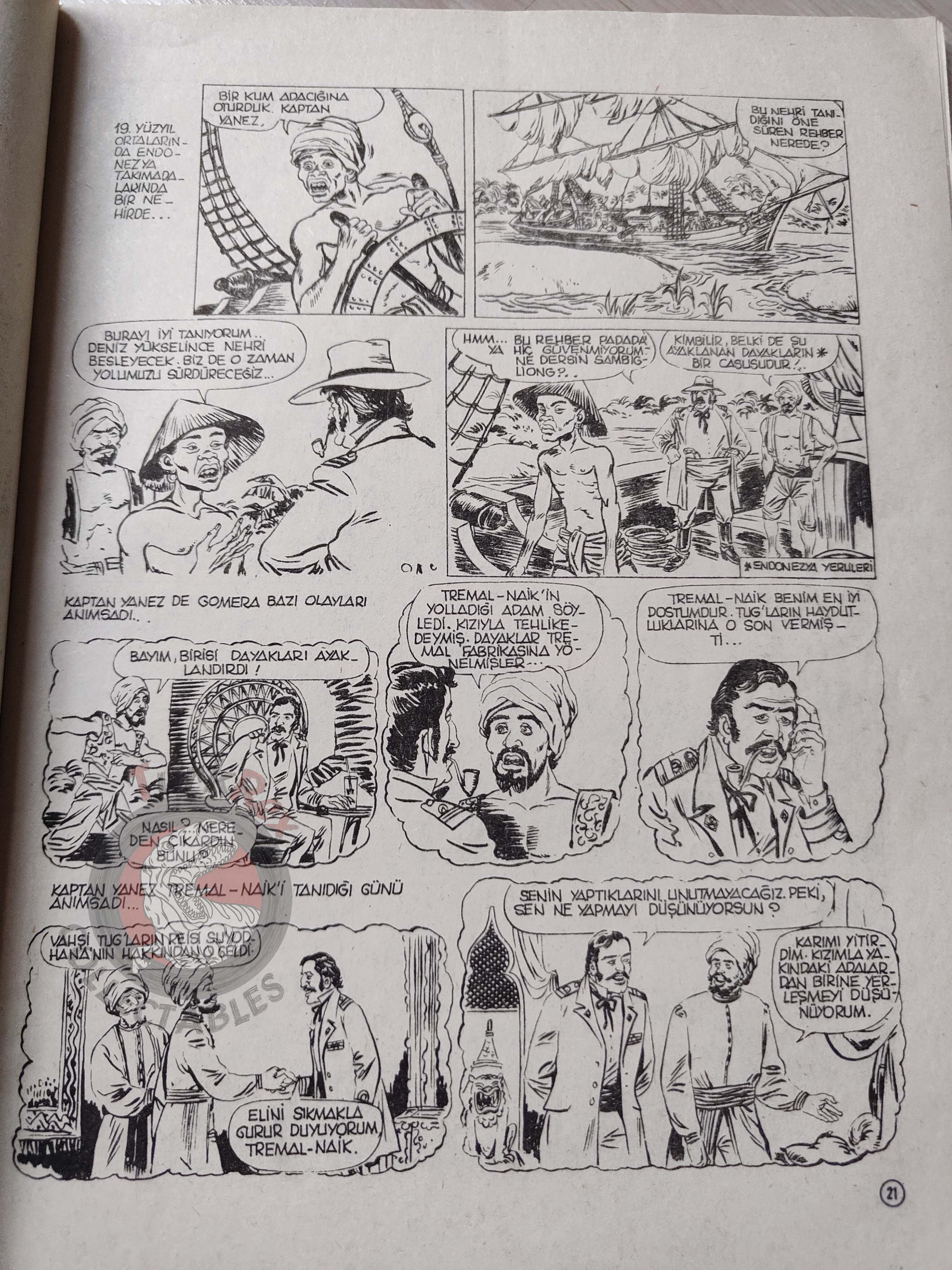 Milliyet Çocuk #4 1979 Turkish Comic Turkey Joyas Literarias Juveniles #76 Emilio Salgari