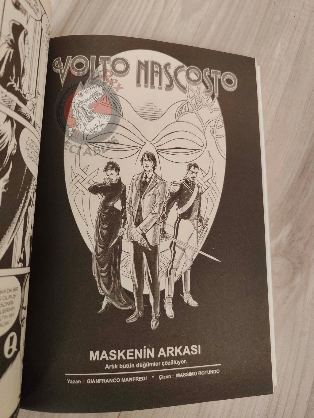 Volto Nascosto Vol #7 Medaglia d'oro Turkish Comic Turkey Bonelli #13 #14