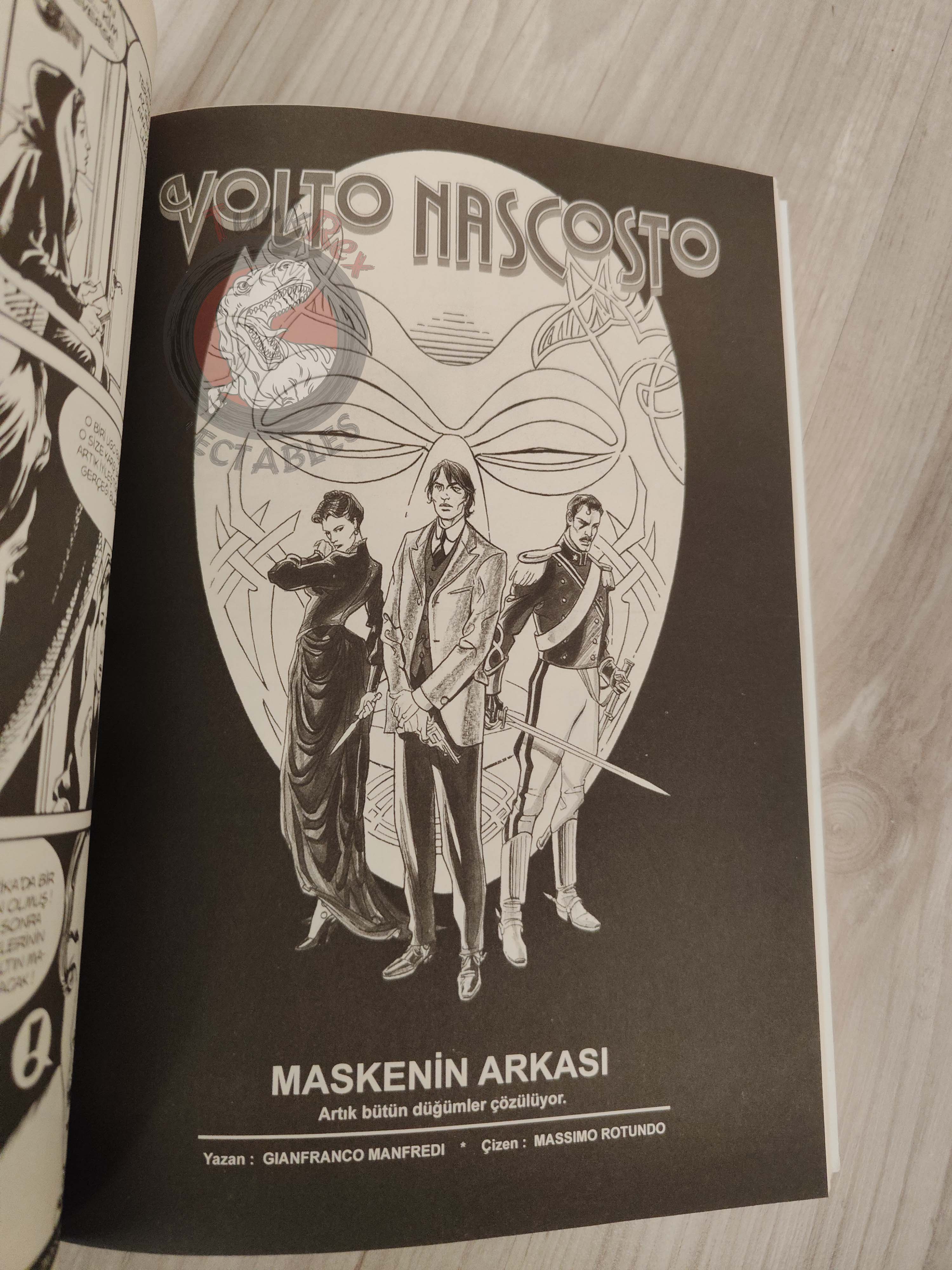 Volto Nascosto Vol #7 Medaglia d'oro Turkish Comic Turkey Bonelli #13 #14