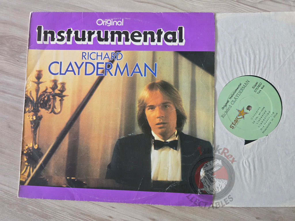 Richard Clayderman – Original Instrumental Turkish Pressing Vinyl Turkey Edition