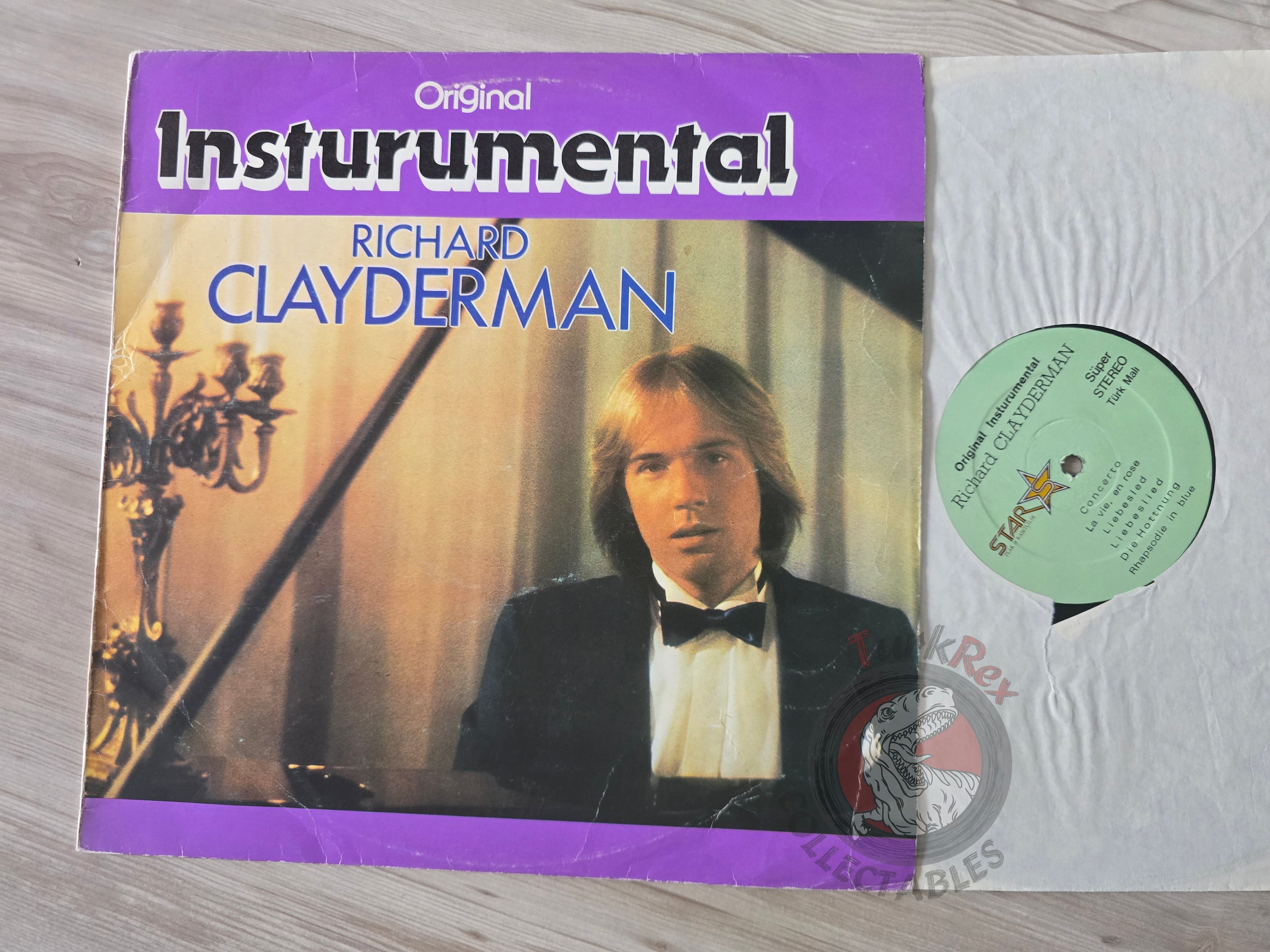 Richard Clayderman – Original Instrumental Turkish Pressing Vinyl Turkey Edition