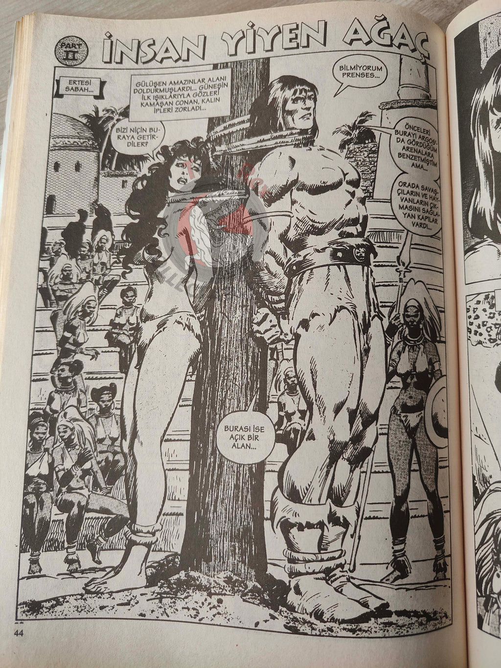 Conan #25 The Savage Sword of Conan #42 Turkish Comic Turkey