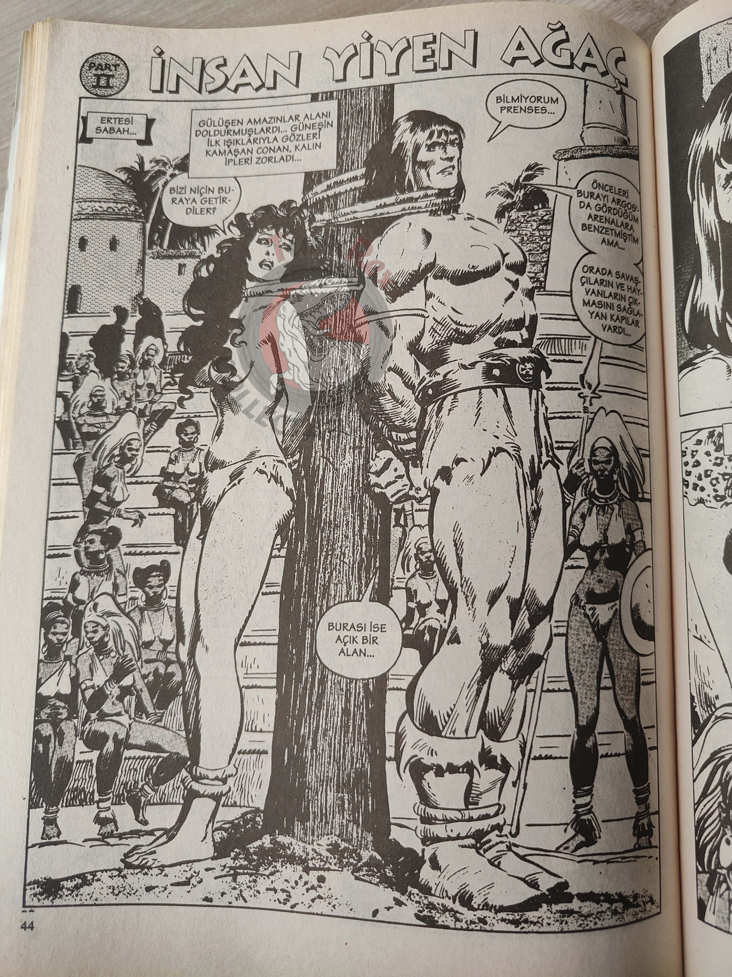 Conan #25 The Savage Sword of Conan #42 Turkish Comic Turkey