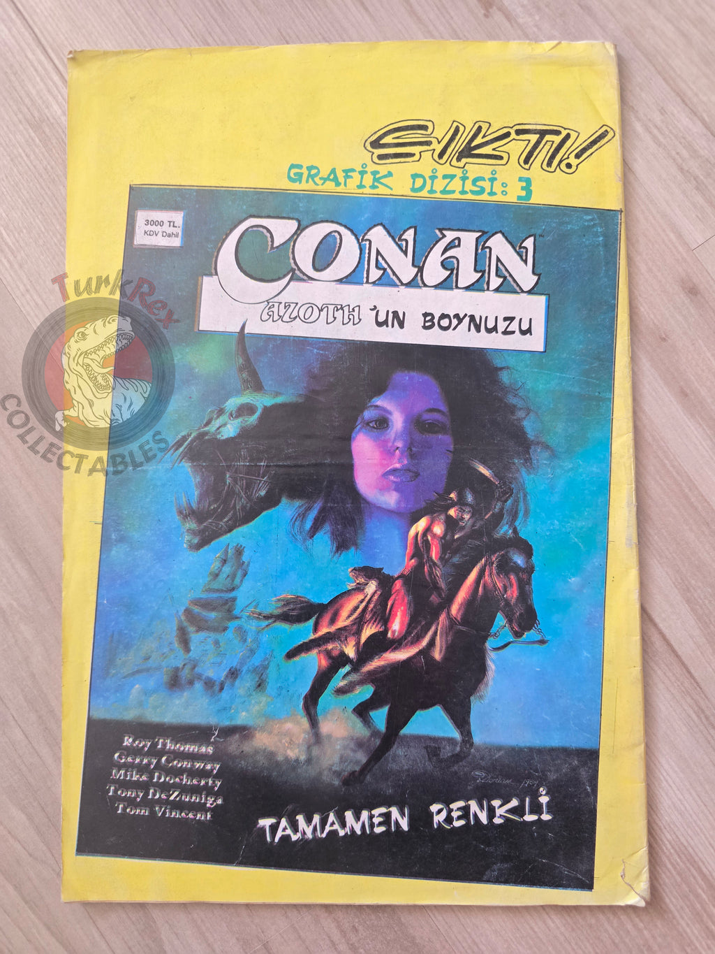 Conan #2 The Savage Sword of Conan Issue #64 Turkish Comic Turkey