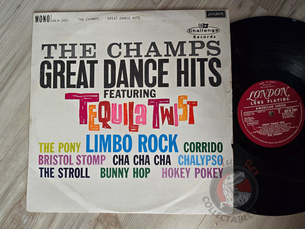 The Champs – Great Dance Hits Turkish Pressing Vinyl Turkey Edition