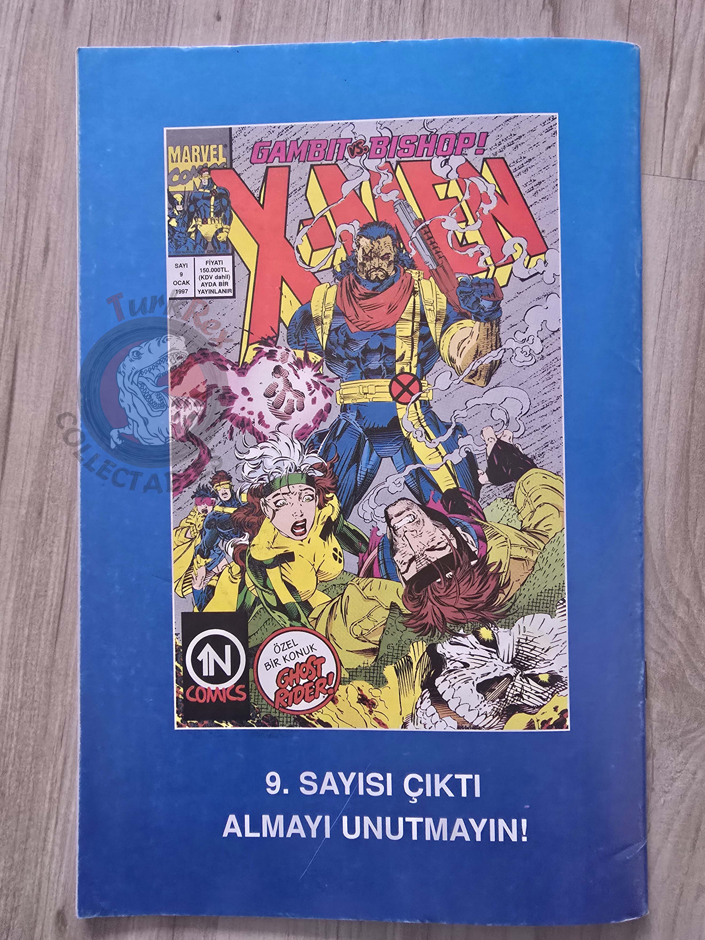 Superman #9 1997 Turkish Comic Turkey The Adventures of Superman #500 Superboy