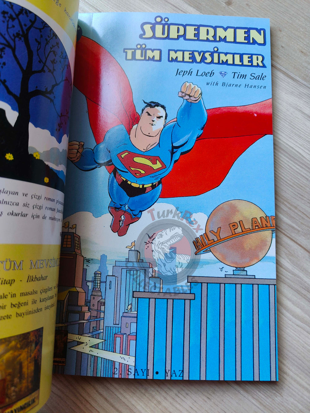 Superman for All Seasons #1 #2 #3 #4 1998 Turkish Comic Turkey