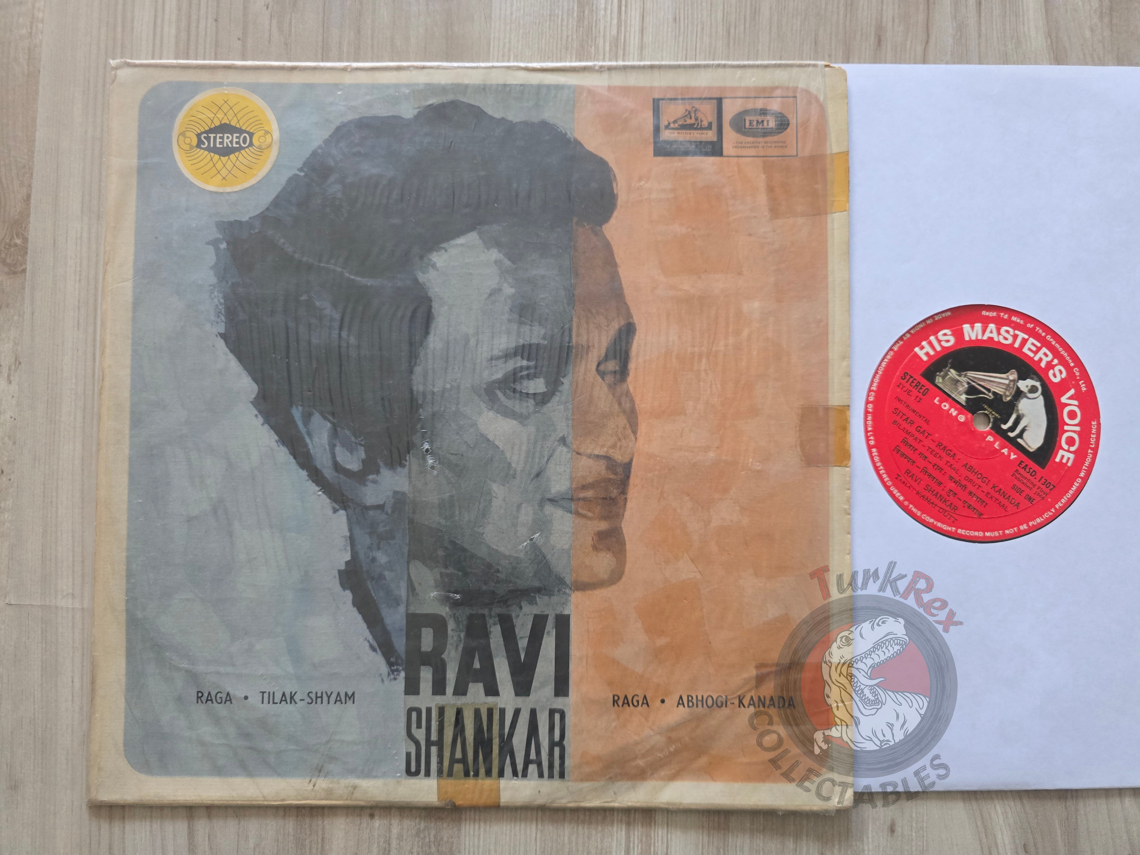 Ravi Shankar – Raga. Tilak-Shyam / Abhogi-Kanada India Pressing Vinyl Indian Edition