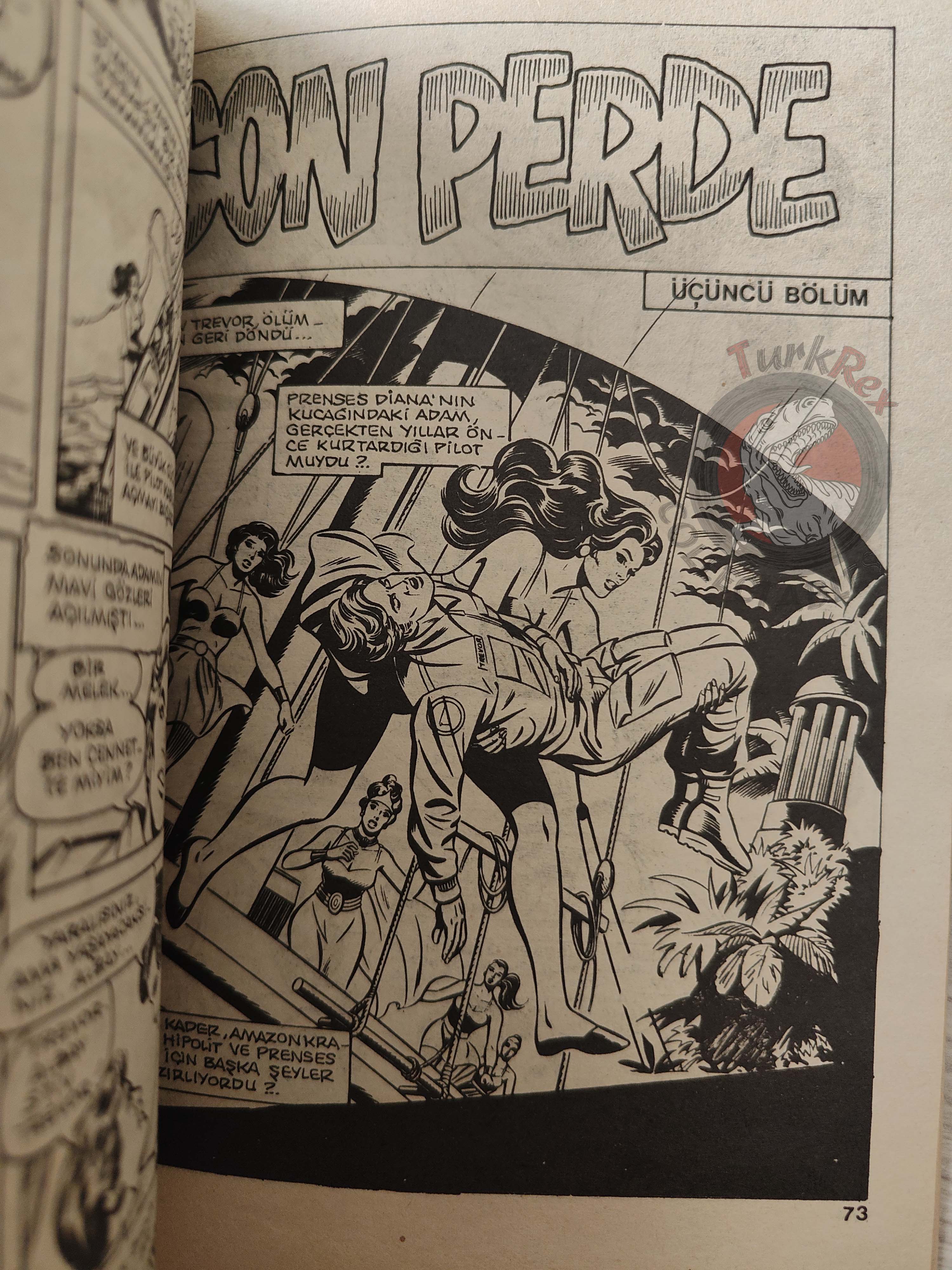 Superman #38 1985 Turkish Comic Turkey #402 Wonder Woman #269 #270 #271