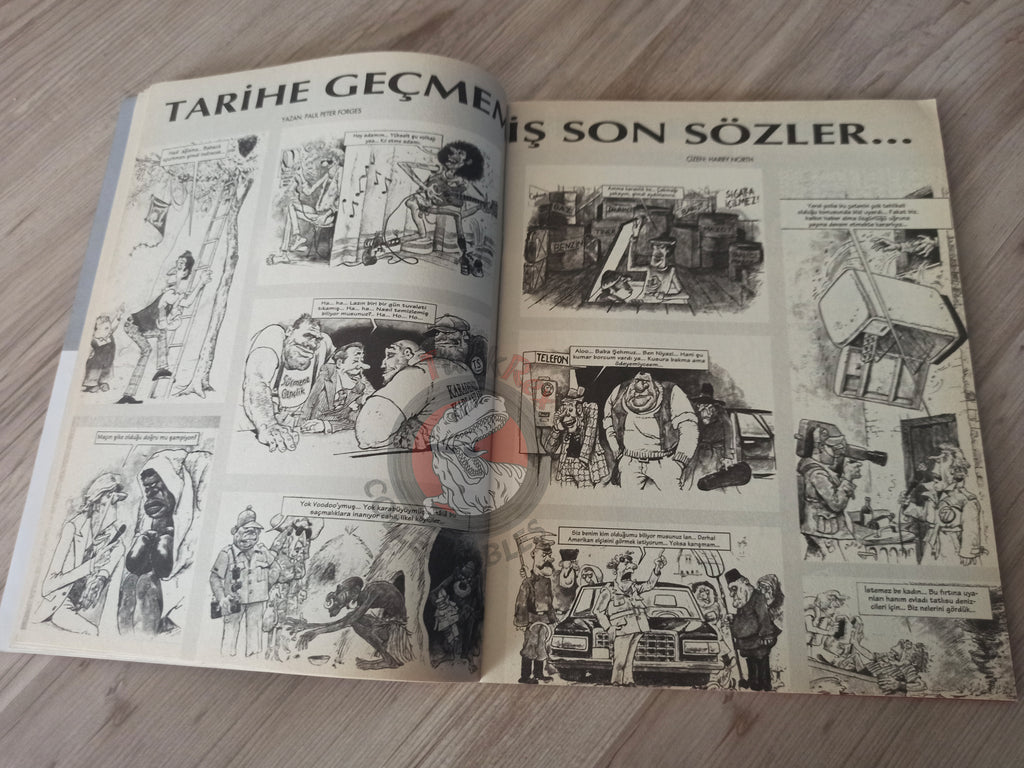 Mad Magazine #1 2000 Turkish Comic Turkey Peanuts Don Martin