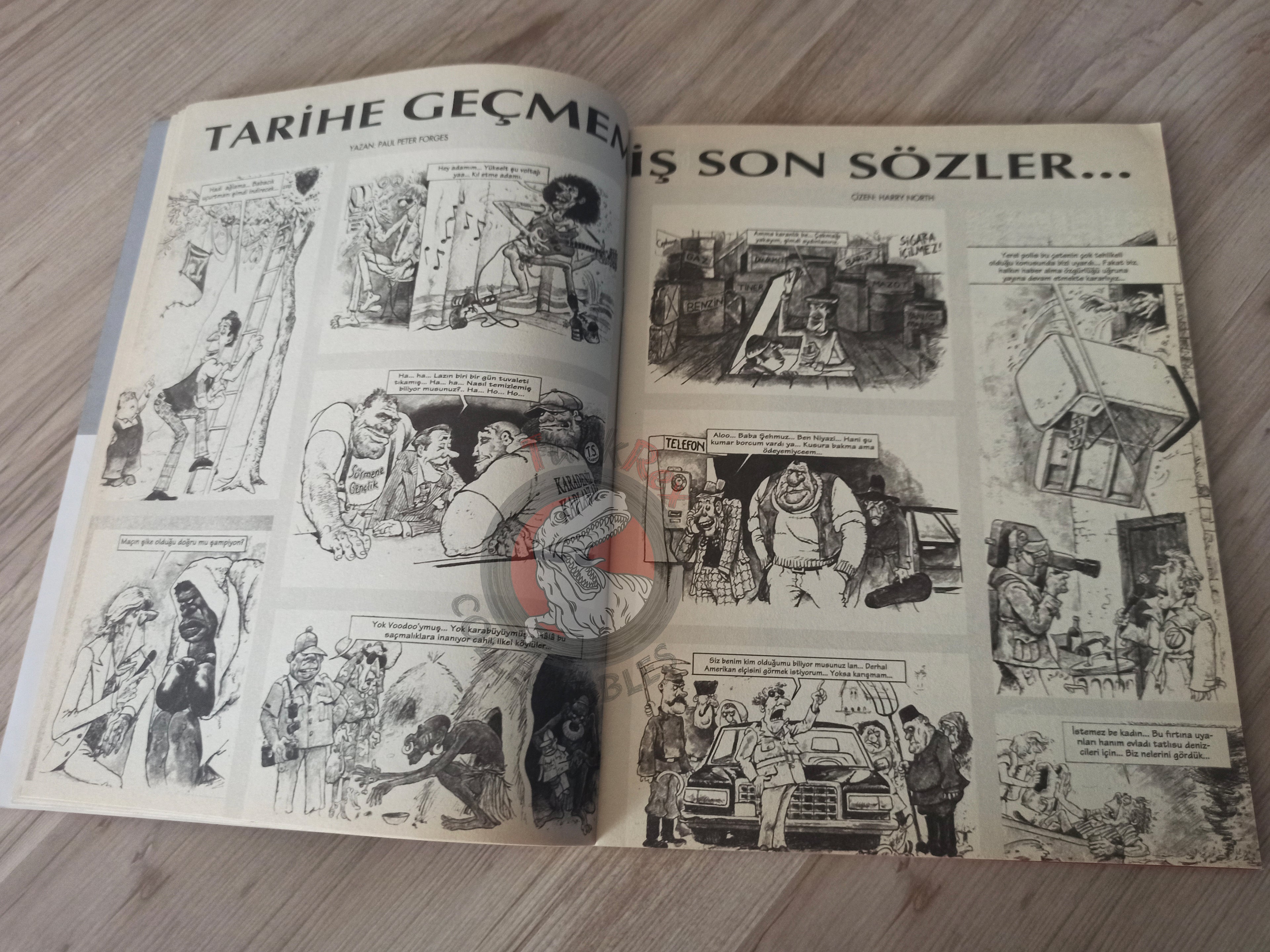 Mad Magazine #1 2000 Turkish Comic Turkey Peanuts Don Martin