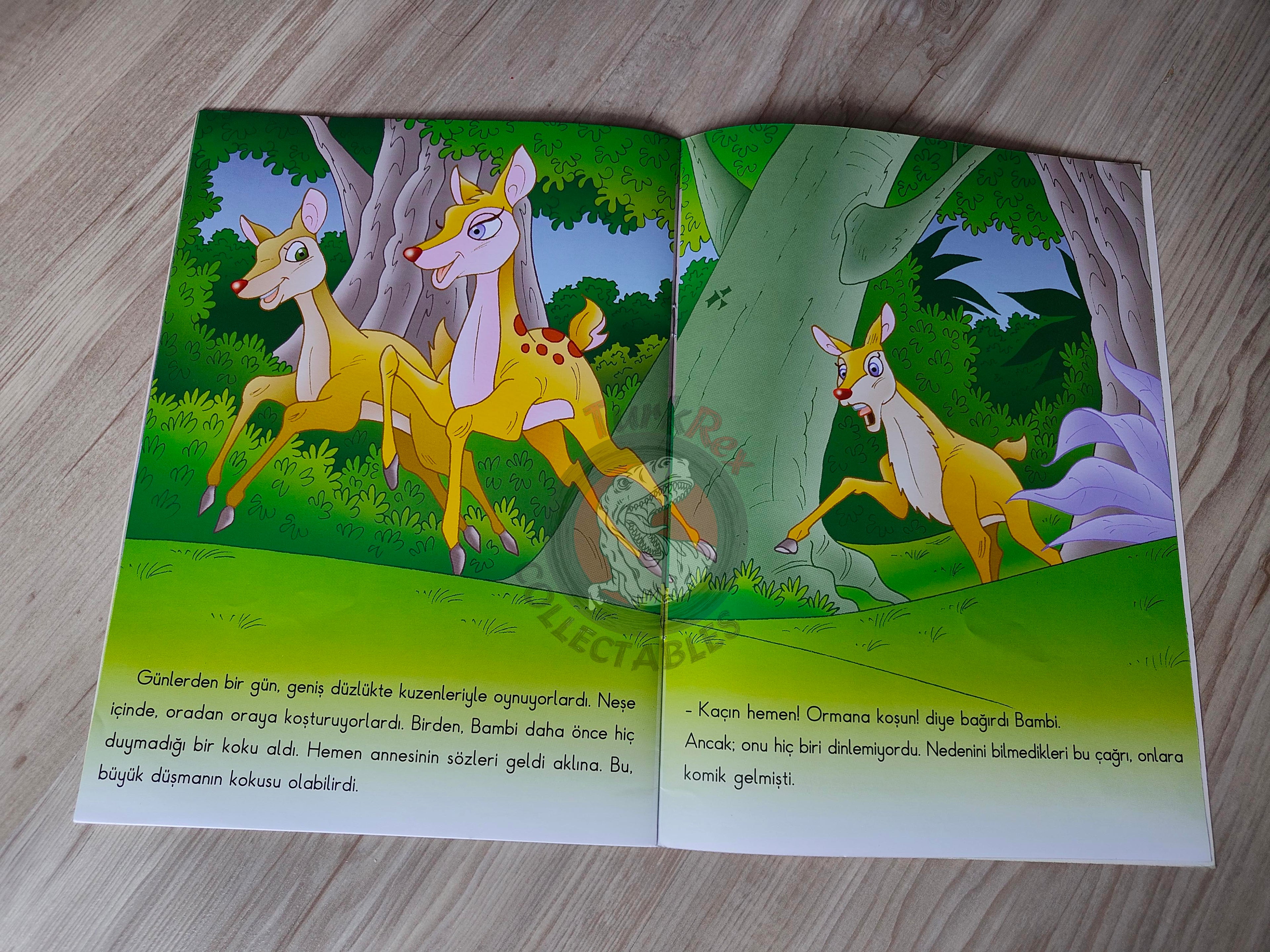 Felix Salten – Bambi 2007 Turkish Book Turkey Illustrated
