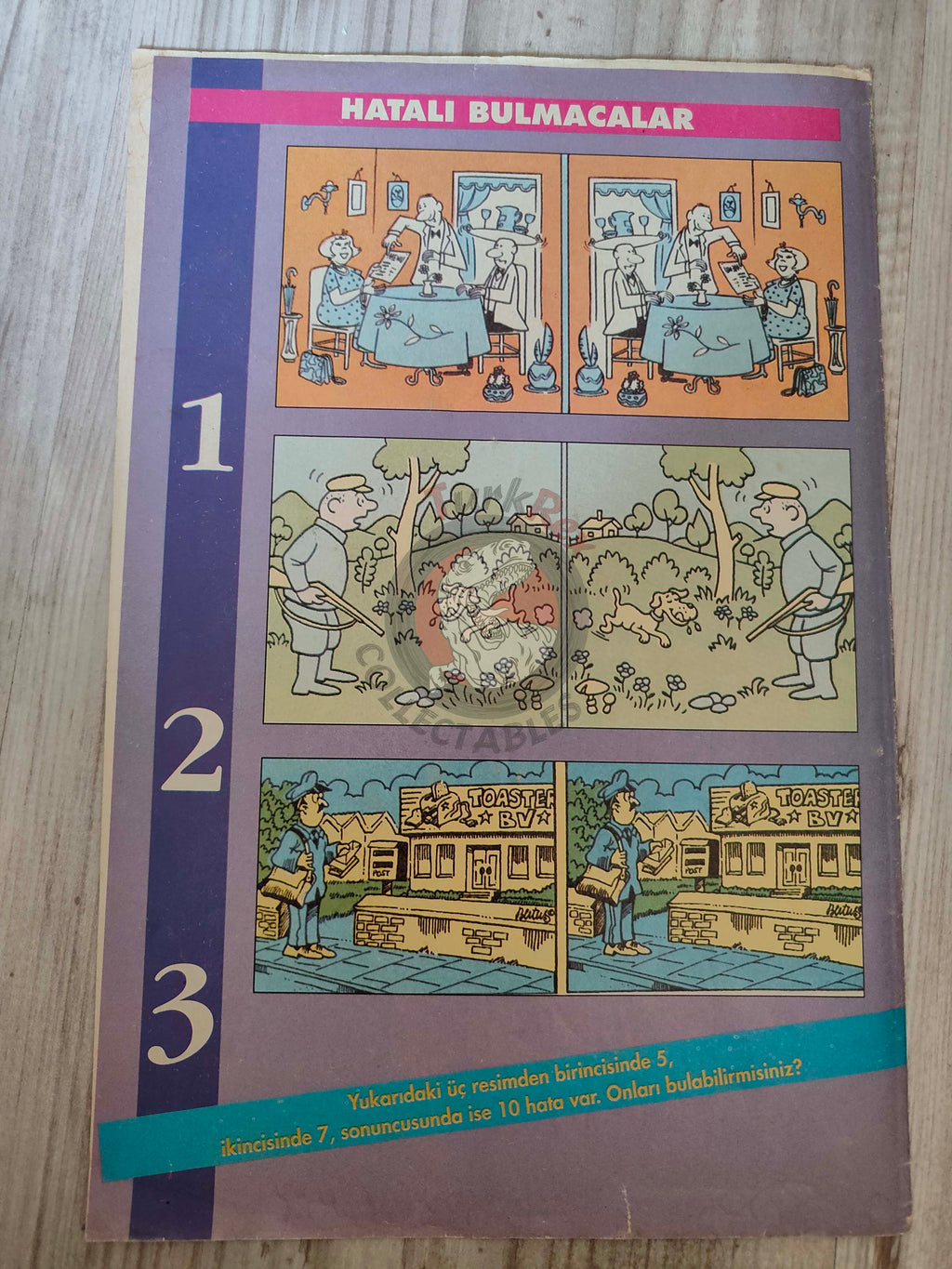 Jurassic Park #11 Turkish Edition Comic Turkey Topps Spielberg