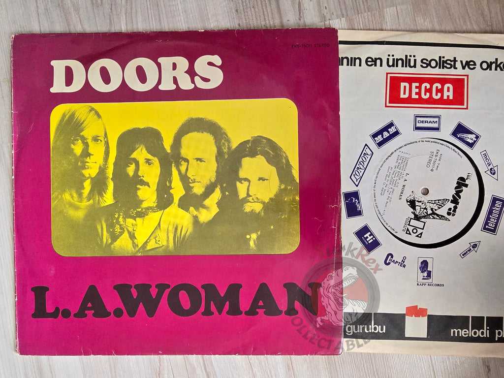 The Doors – L.A. Woman Turkish Pressing Vinyl Turkey Edition
