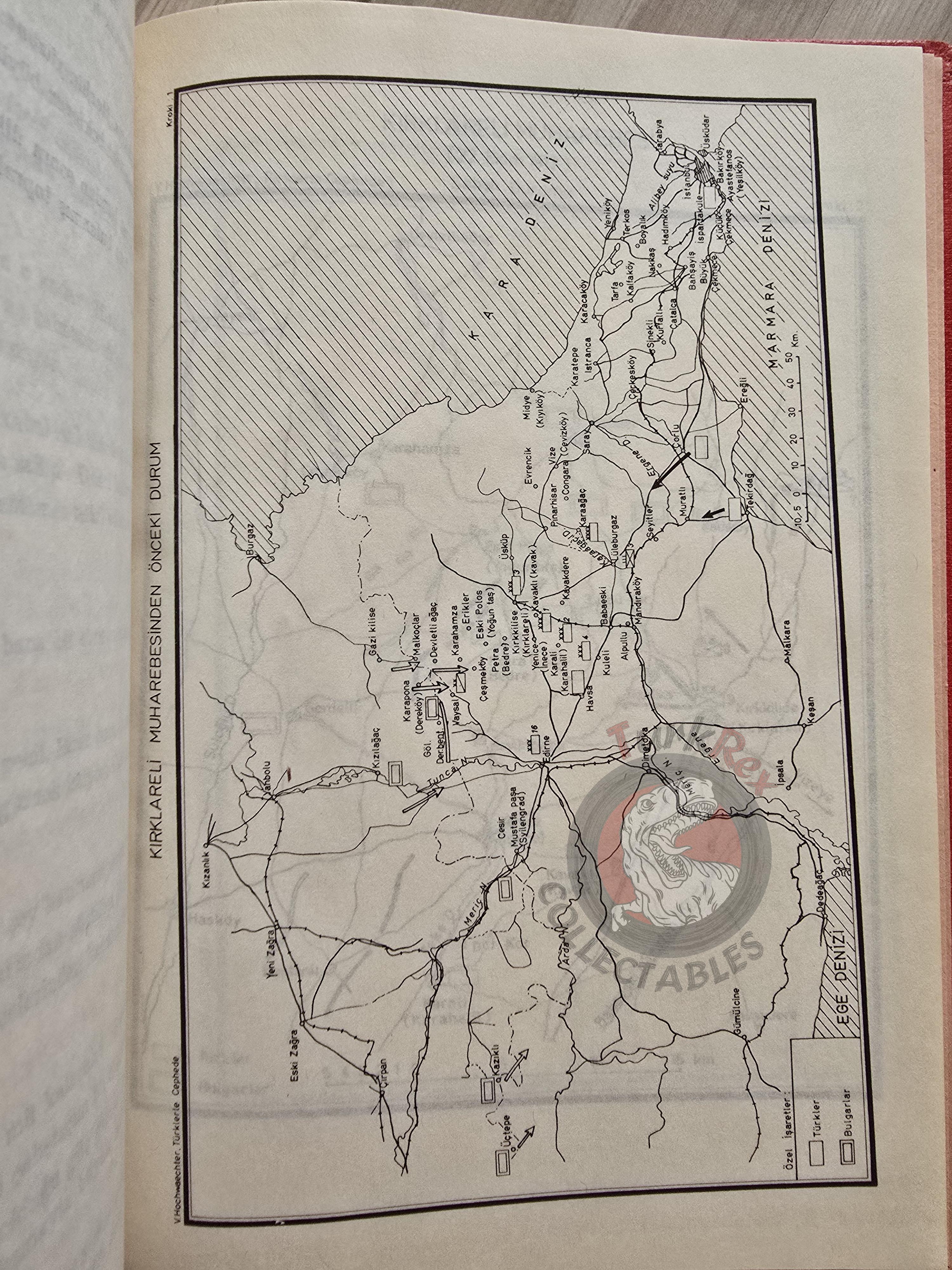 G. v. Hochwaechter – With the Turks at the Front 1979 Turkish Book Military Ottoman Empire Maps