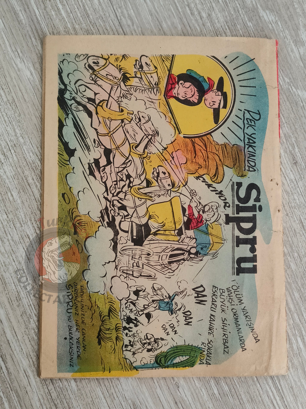Johan et Pirlouit #31 1963 Turkish Comic Turkey L’Anneau des Castellac #11