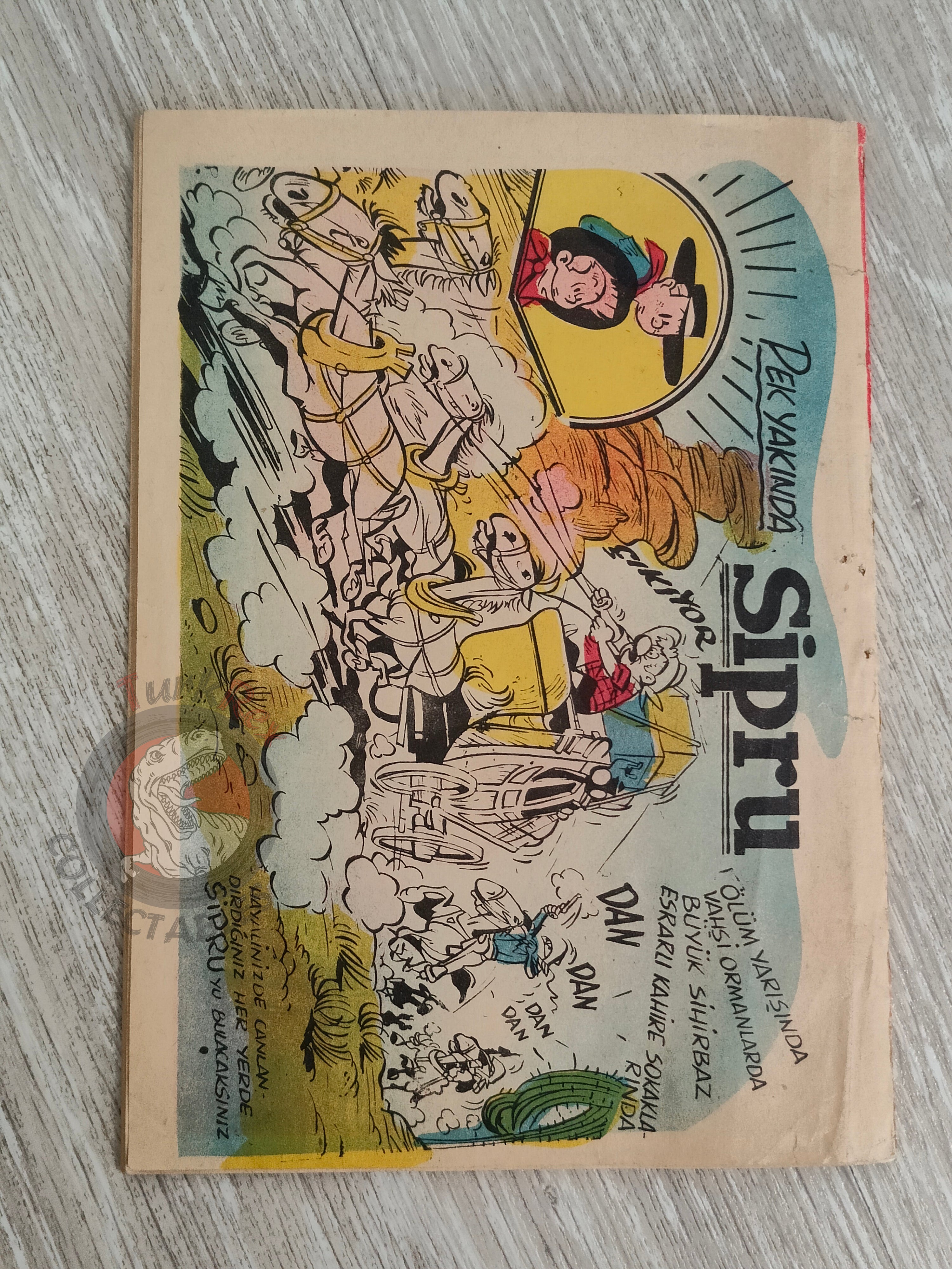 Johan et Pirlouit #31 1963 Turkish Comic Turkey L’Anneau des Castellac #11