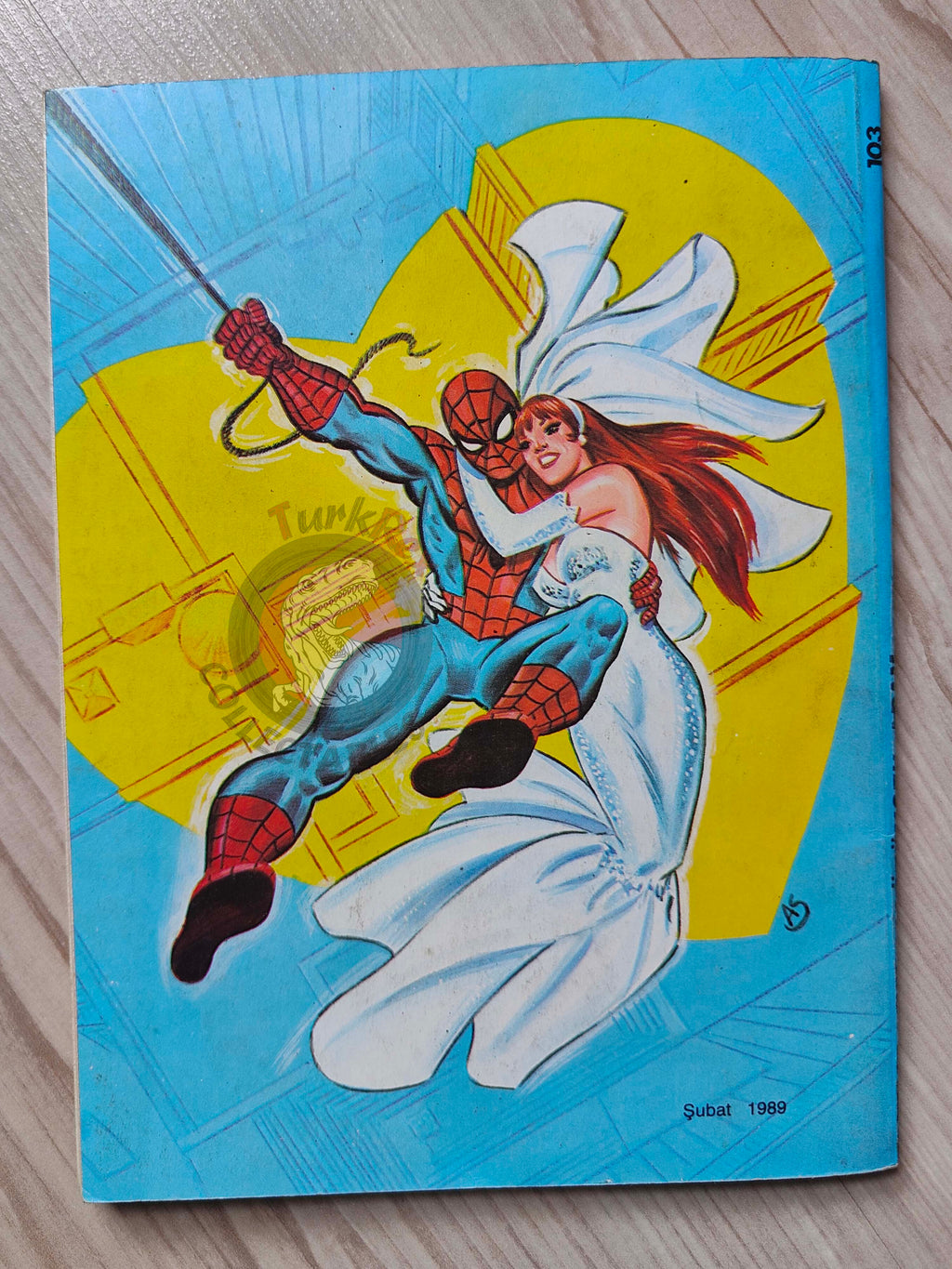 Spider-Man #103 1989 Turkish Comic Turkey Ka-Zar #20 #21 Spectacular Annual #7