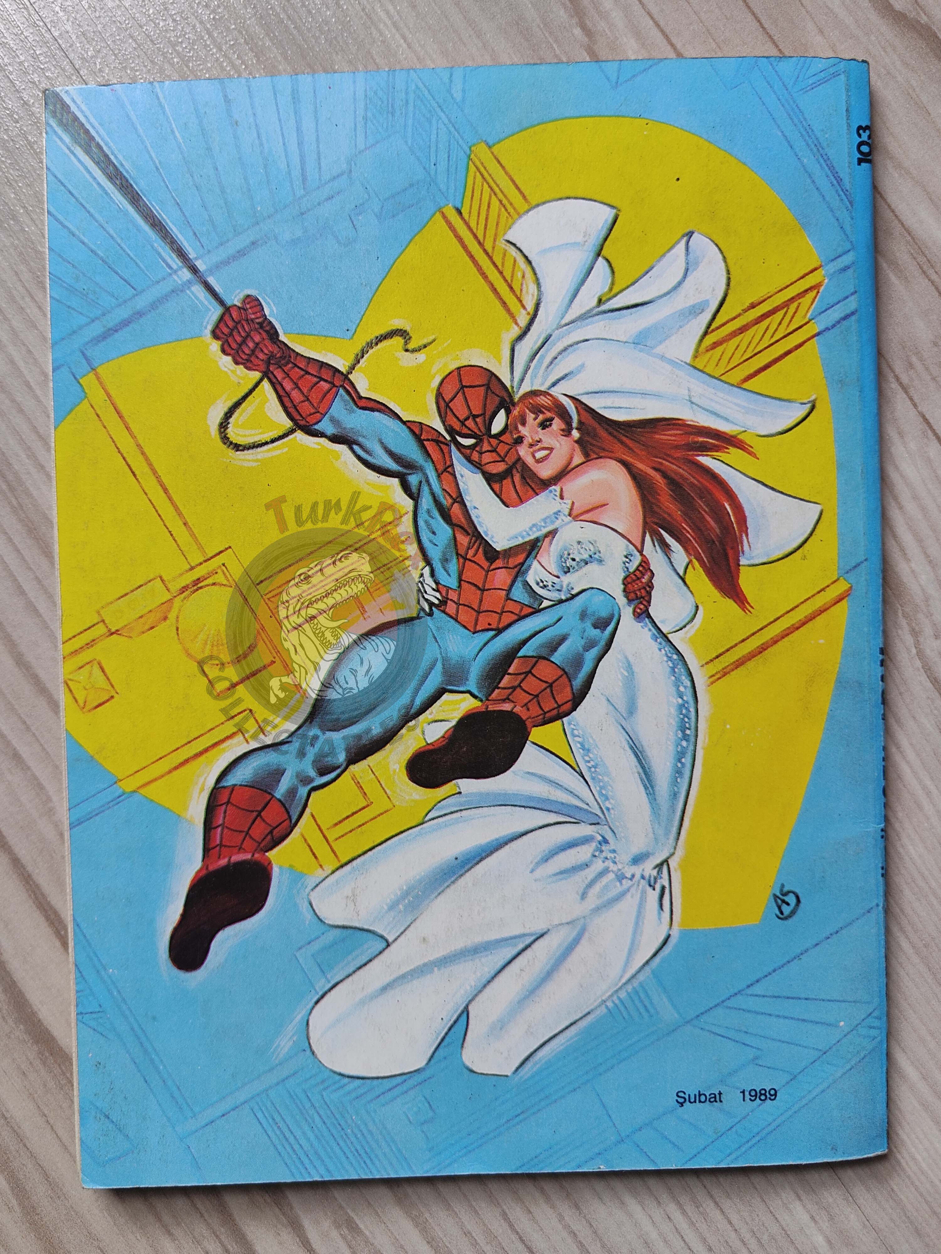 Spider-Man #103 1989 Turkish Comic Turkey Ka-Zar #20 #21 Spectacular Annual #7