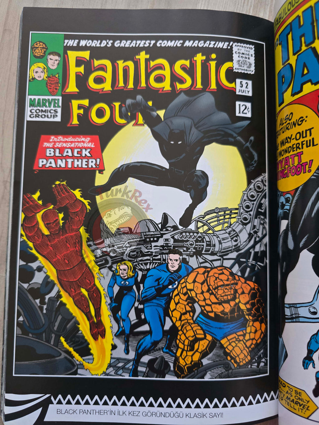 Black Panther – A Nation Under Our Feet Volume #1 Turkish Comic Turkey Fantastic Four #52