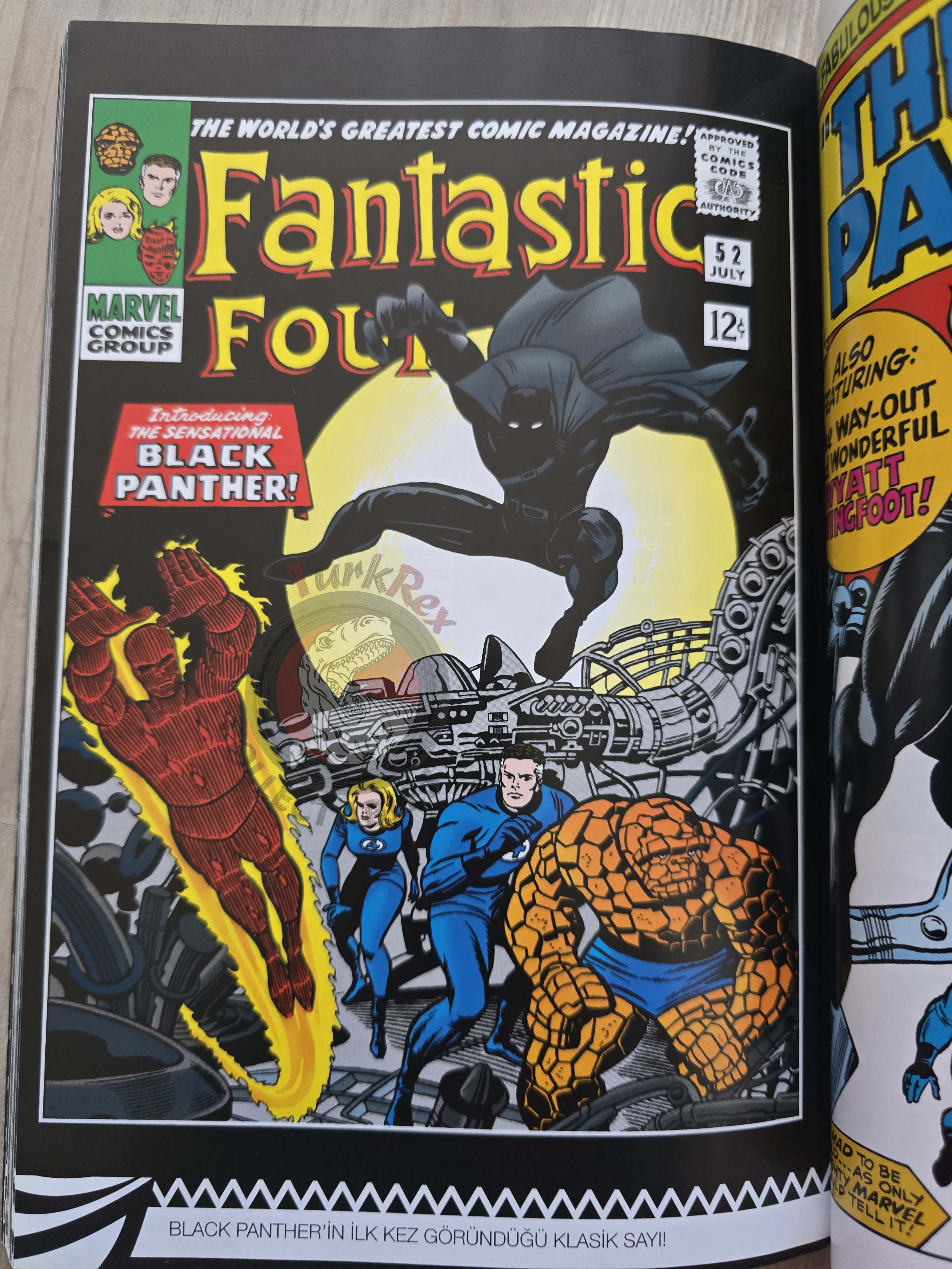 Black Panther – A Nation Under Our Feet Volume #1 Turkish Comic Turkey Fantastic Four #52
