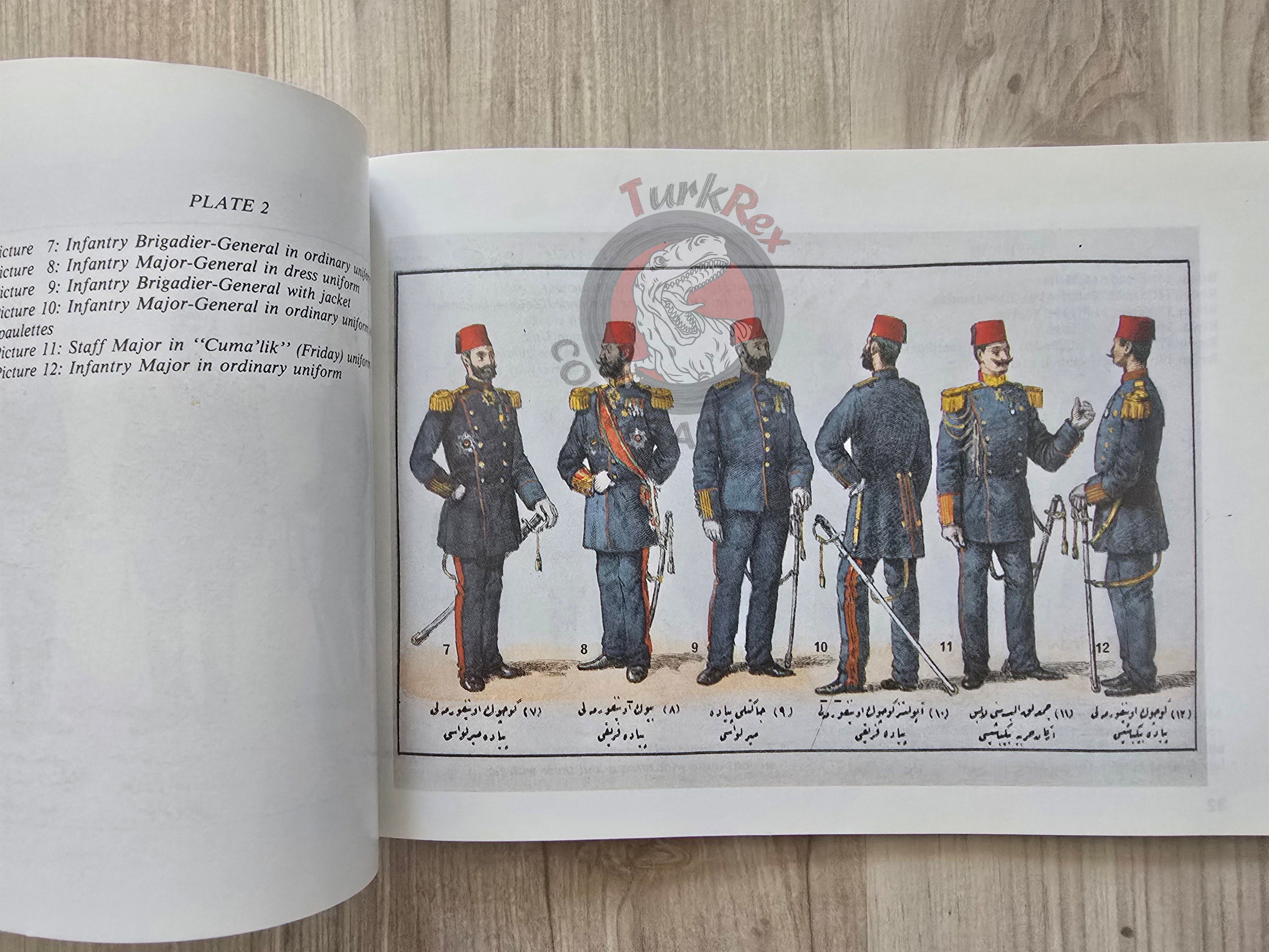 Ottoman Military Organizations and Uniforms 1876–1908 English Turkish Book Turkey