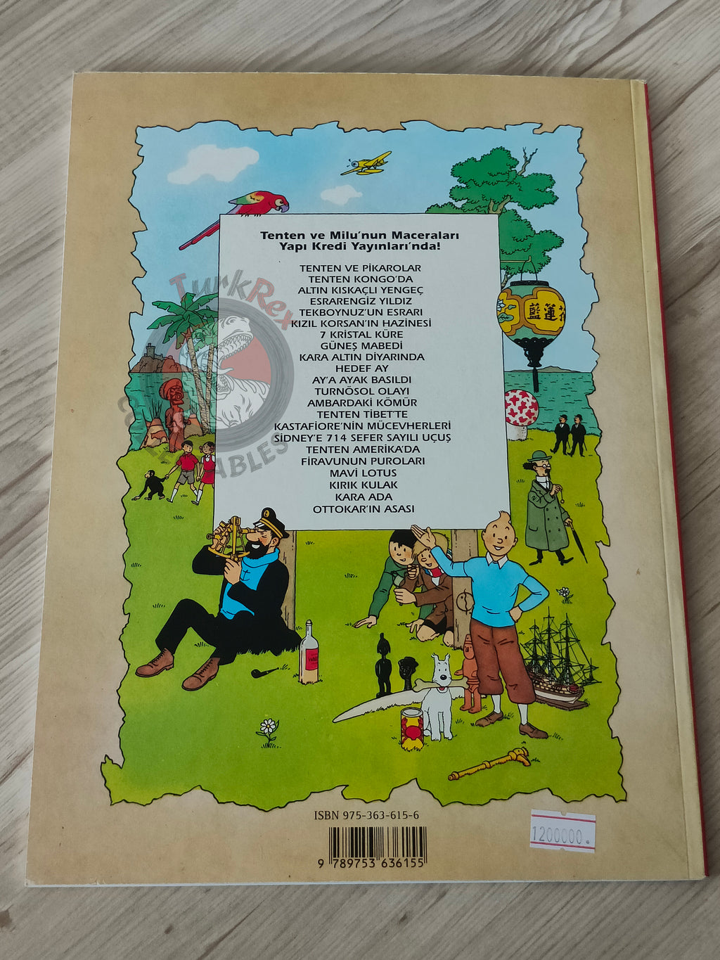 Tintin – Flight 714 to Sydney 1998 Turkish Edition Comic Turkey 2nd YKY