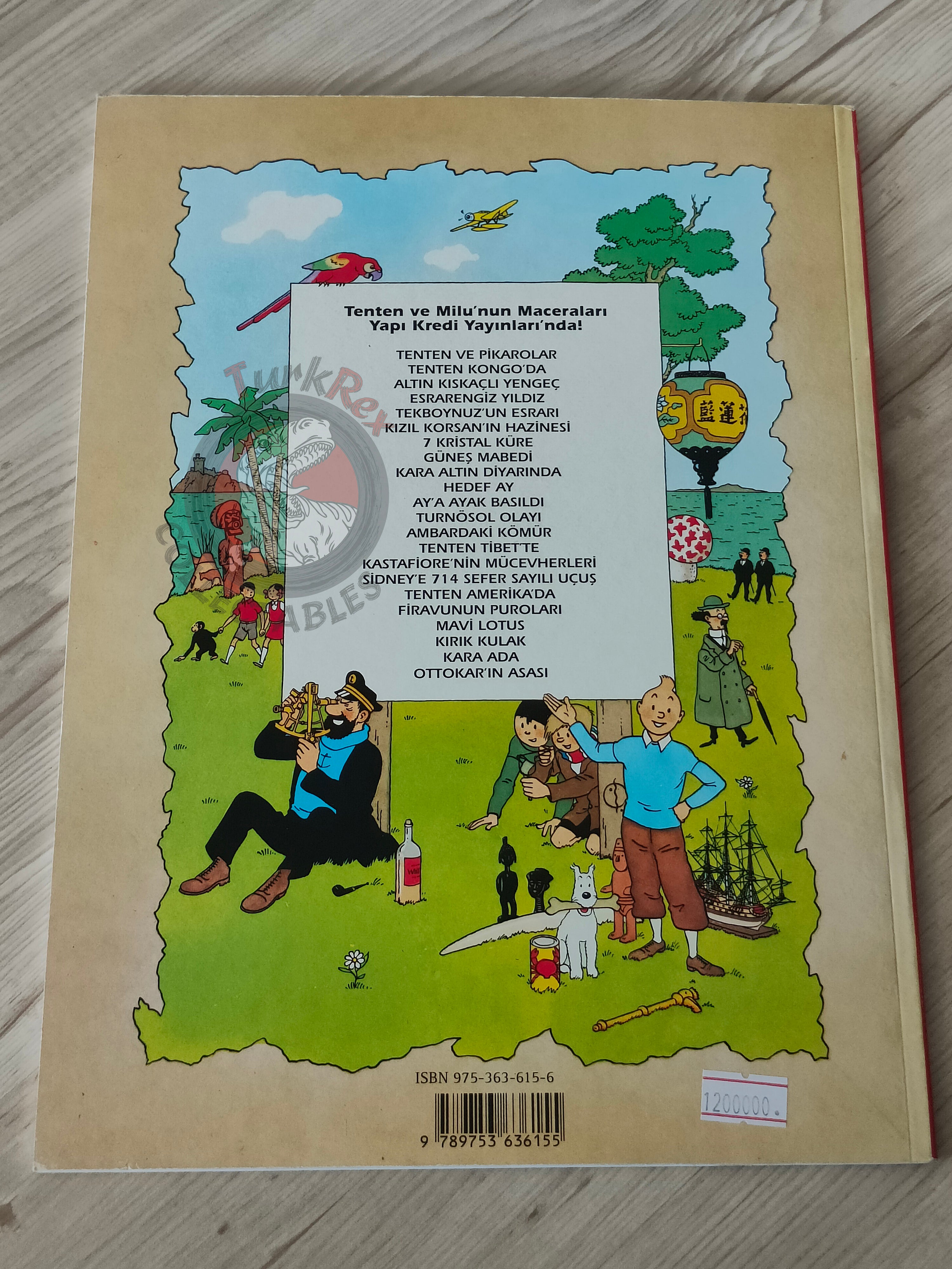 Tintin – Flight 714 to Sydney 1998 Turkish Edition Comic Turkey 2nd YKY