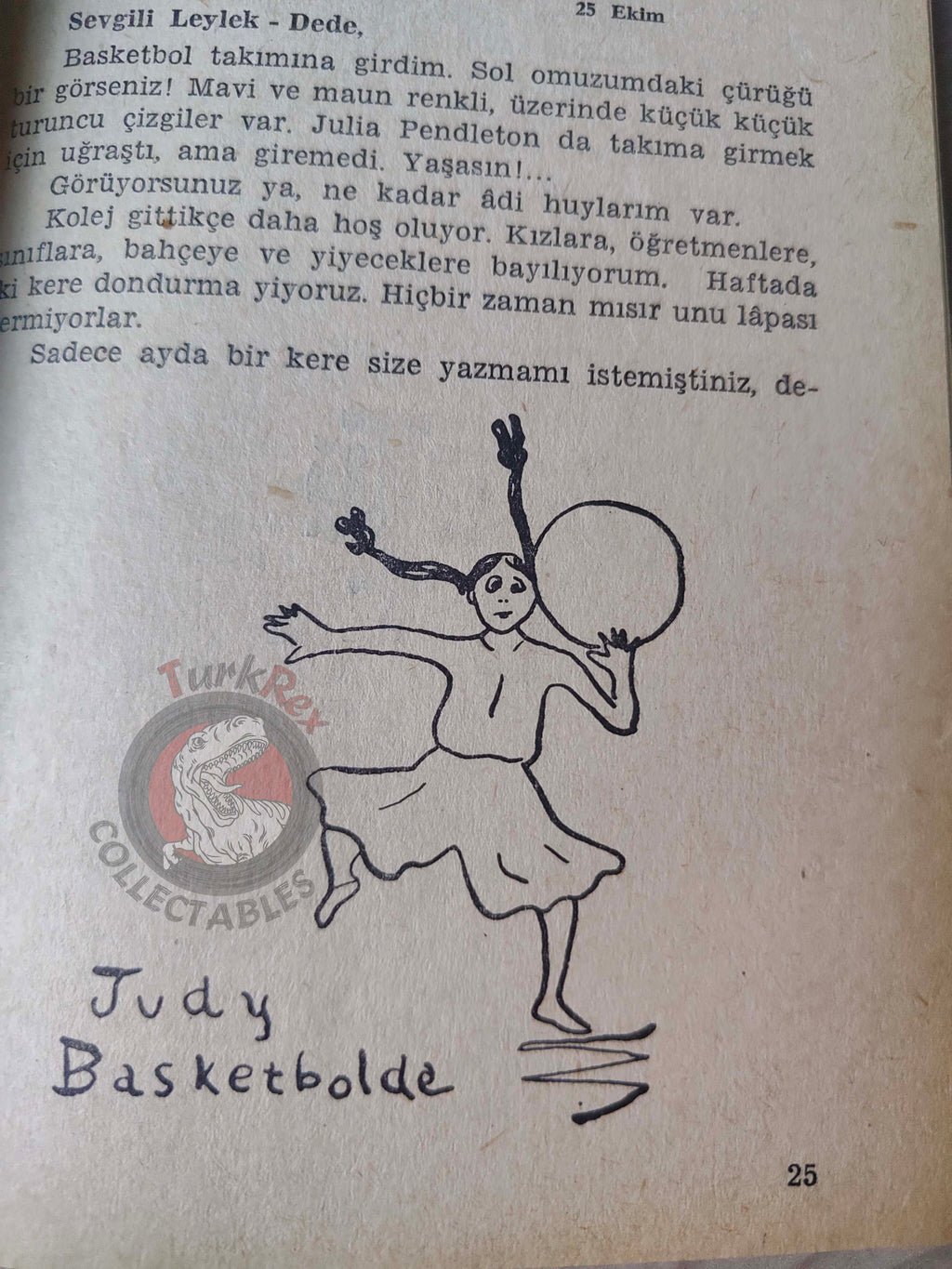 Jean Webster – Daddy-Long-Legs 1962 1st Turkish Book Turkey Illustrated