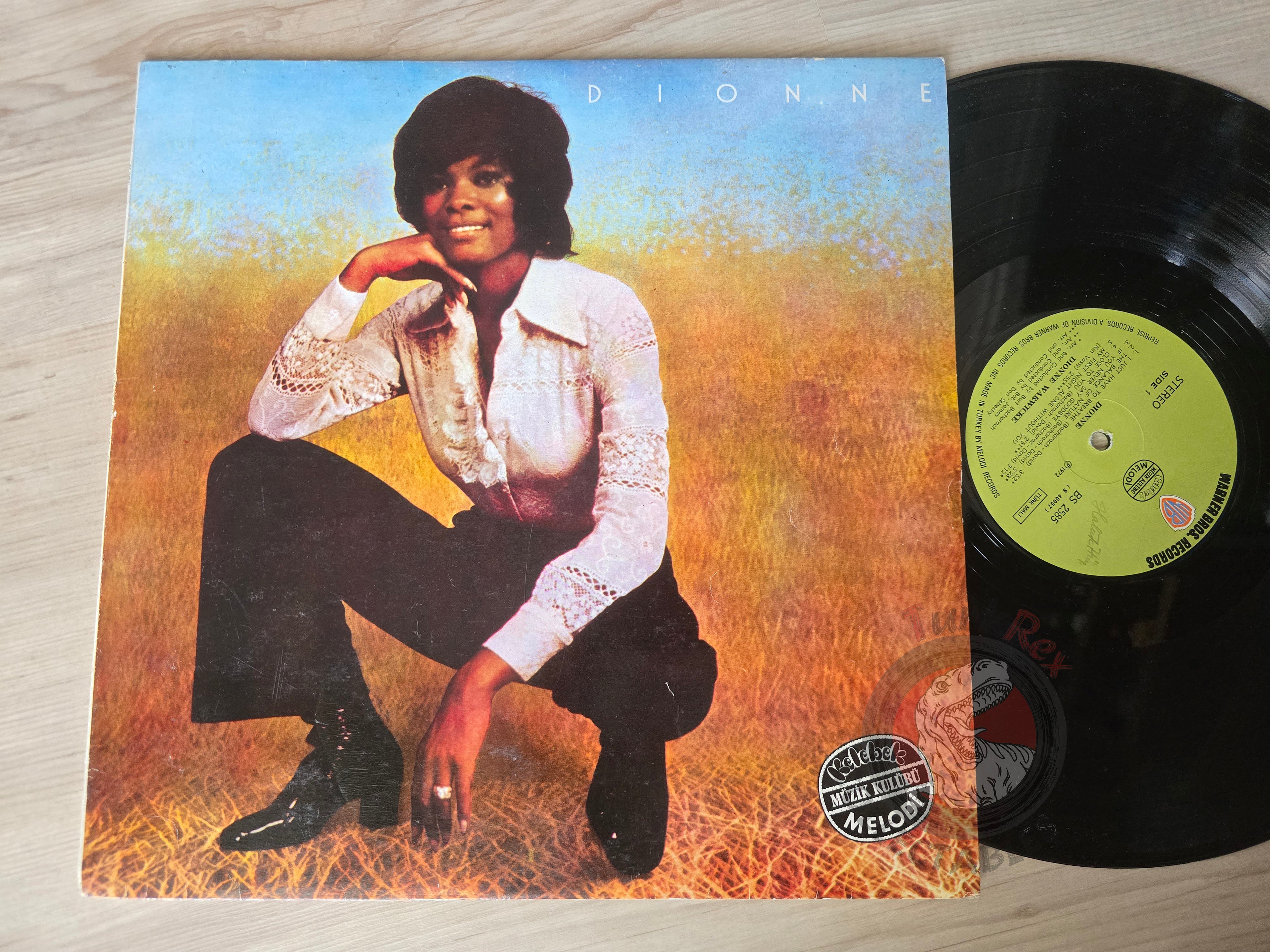 Dionne Warwick – Dionne Turkish Club Pressing Vinyl Turkey Edition