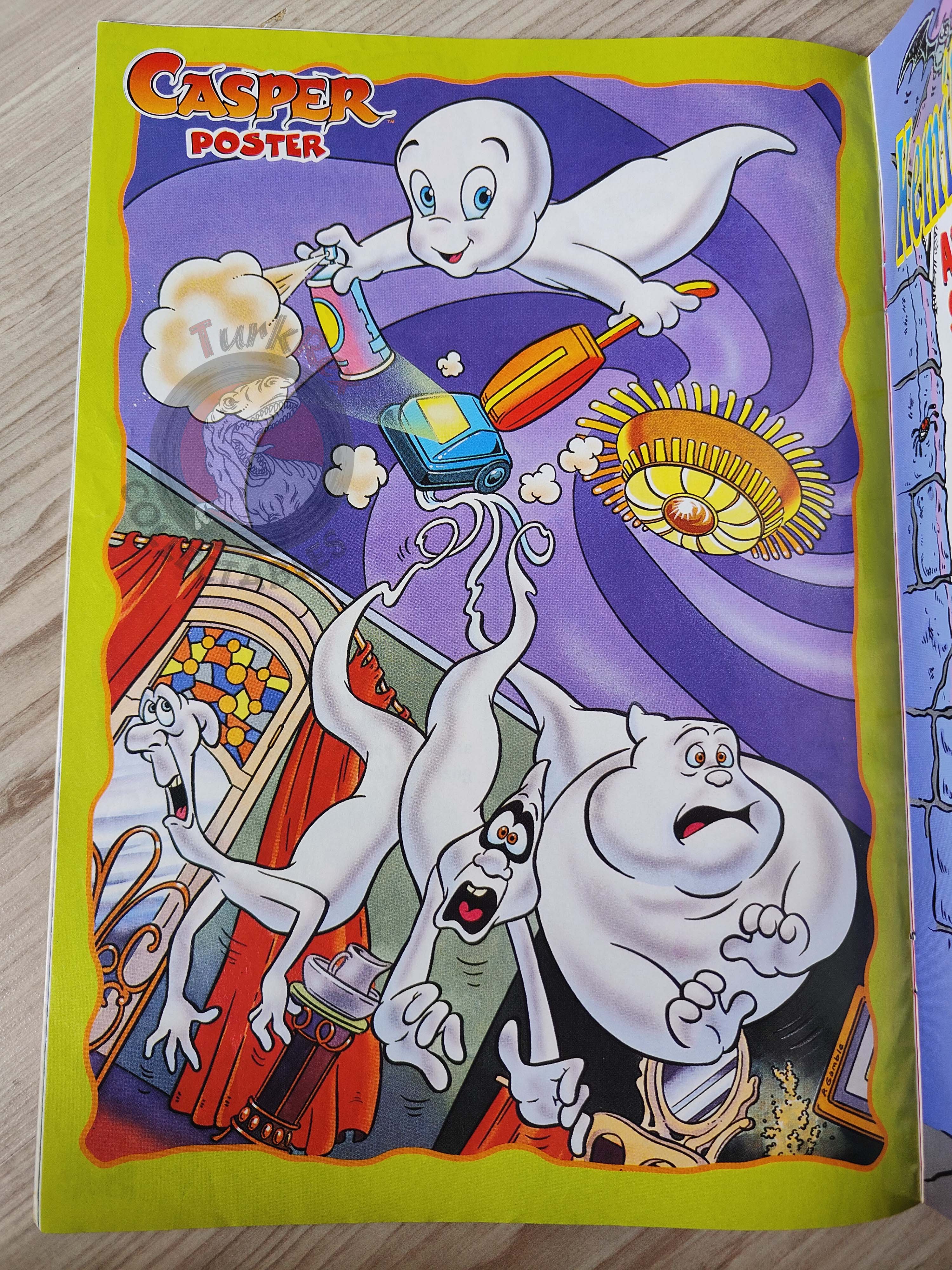 Casper the Friendly Ghost Magazine – Issue #27 1997 Turkish Comic Turkey