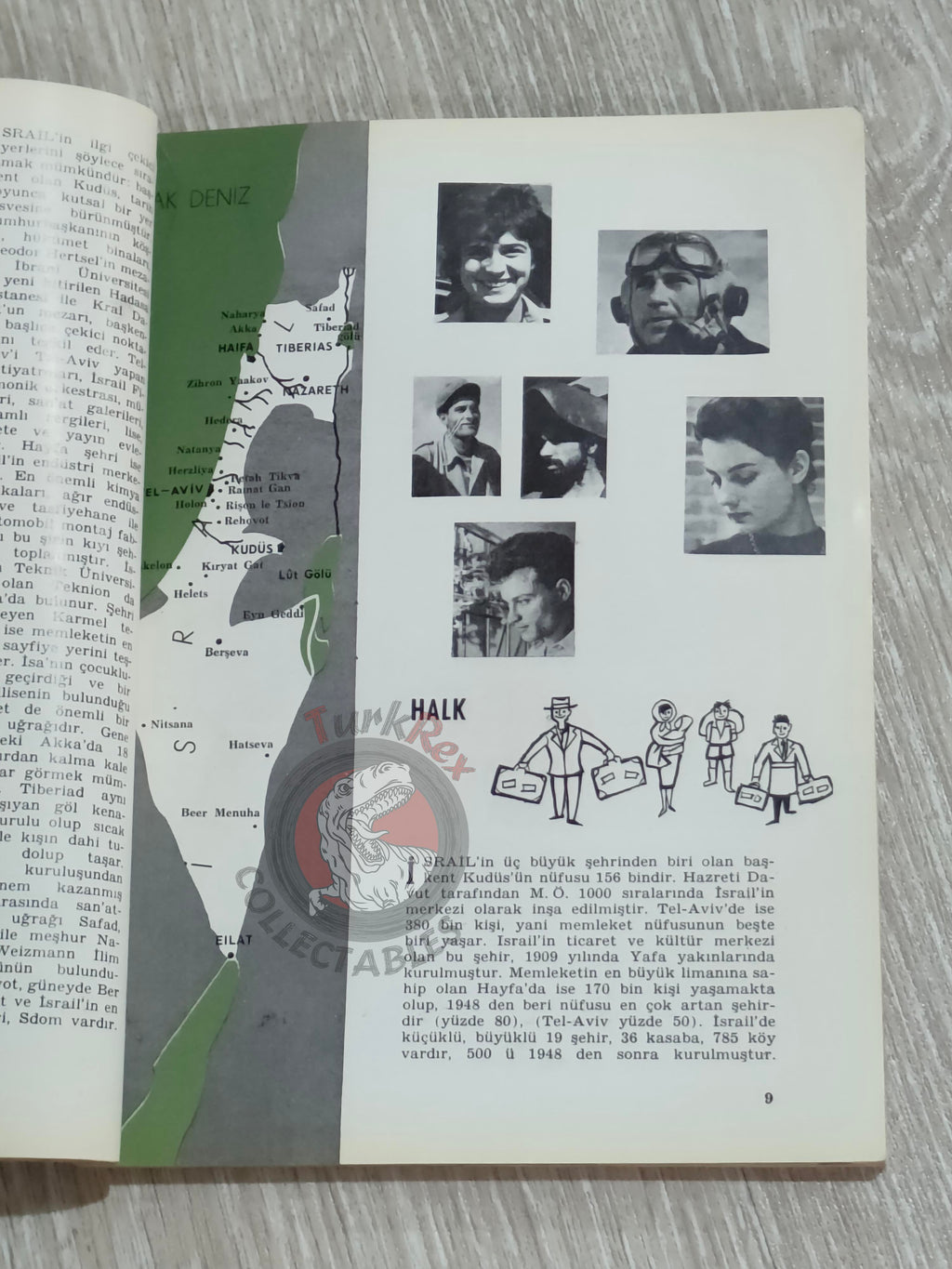 Israel 13th Anniversary 1961 Israeli Embassy Propaganda Turkish Book Turkey Middle East