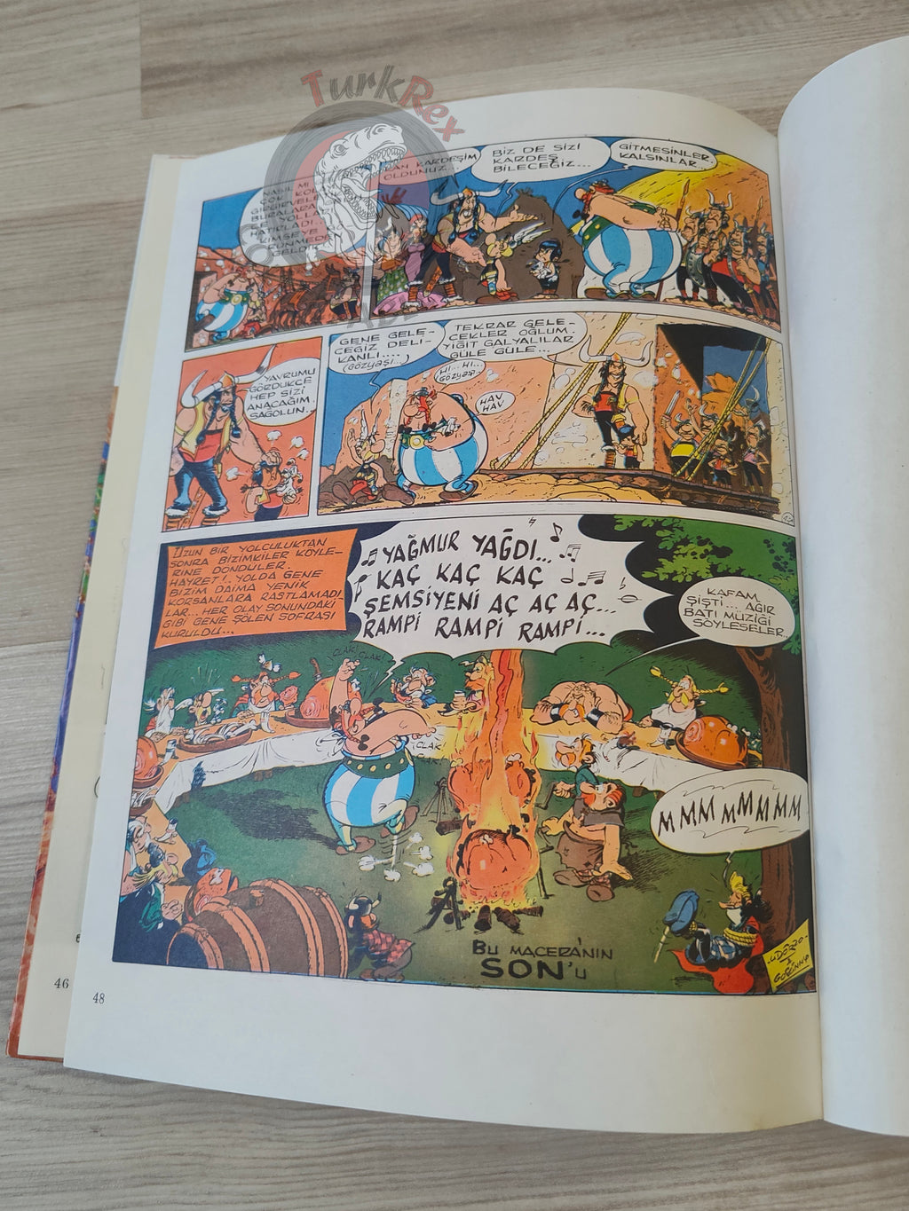 Asterix – Asterix in Spain 1975 Turkish Edition Comic Turkey